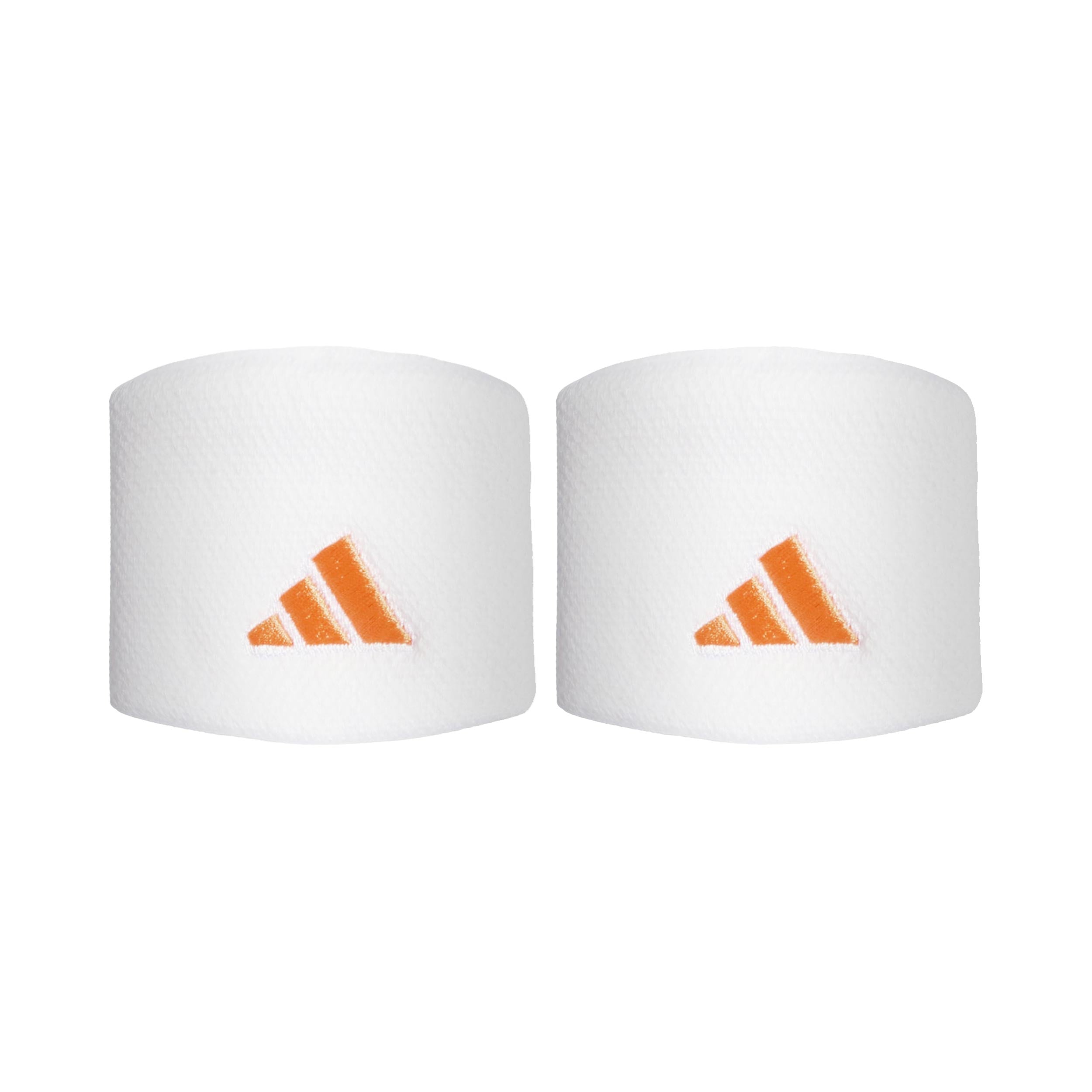 adidas Tennis Wristband Unisex - white, orange