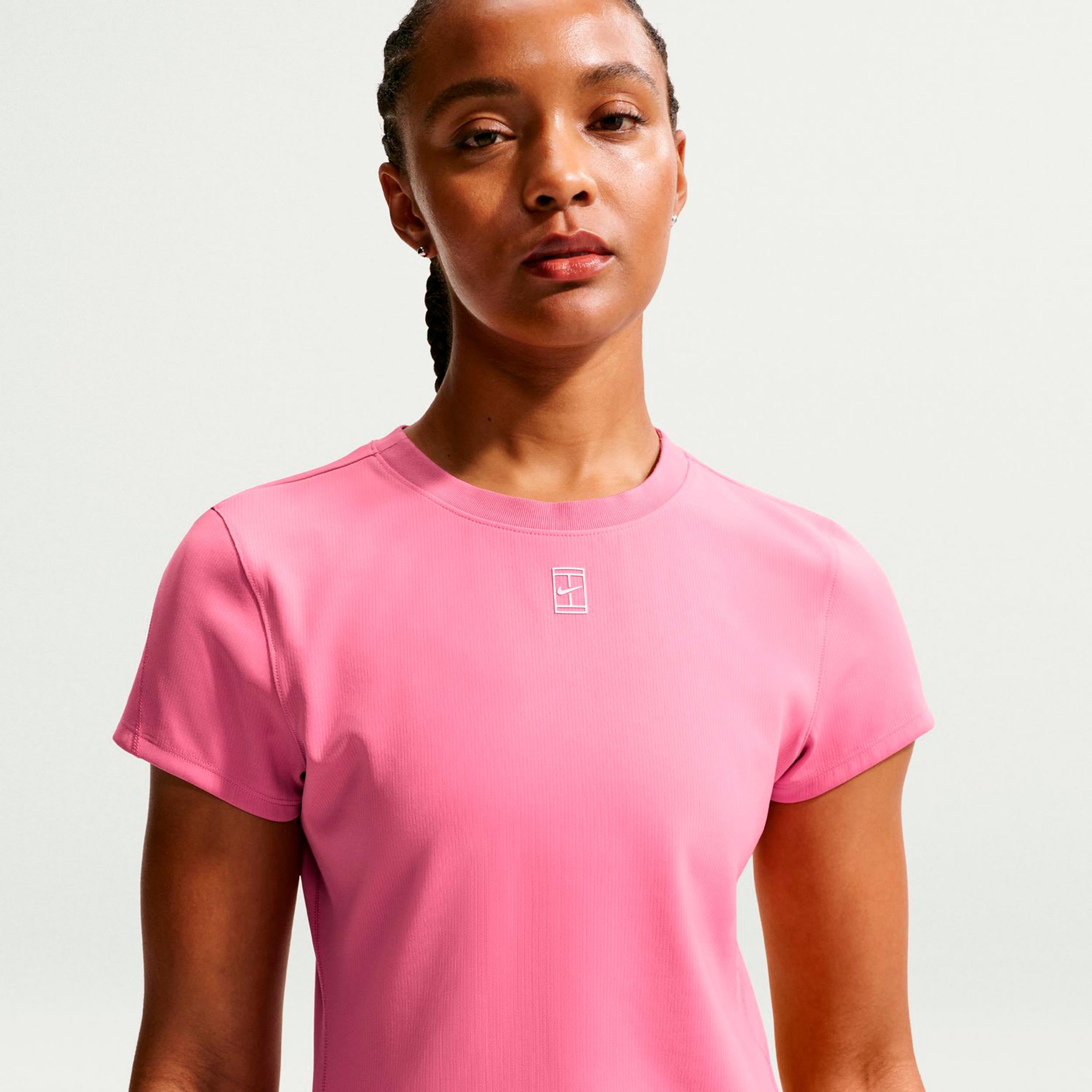 Nike Court Dri-FIT Advantage T-Shirt Women - pink
