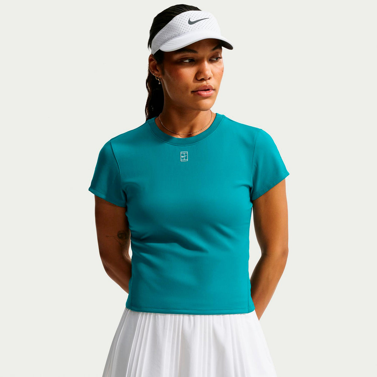 Nike Court Dri-FIT Advantage T-Shirt Women - petrol