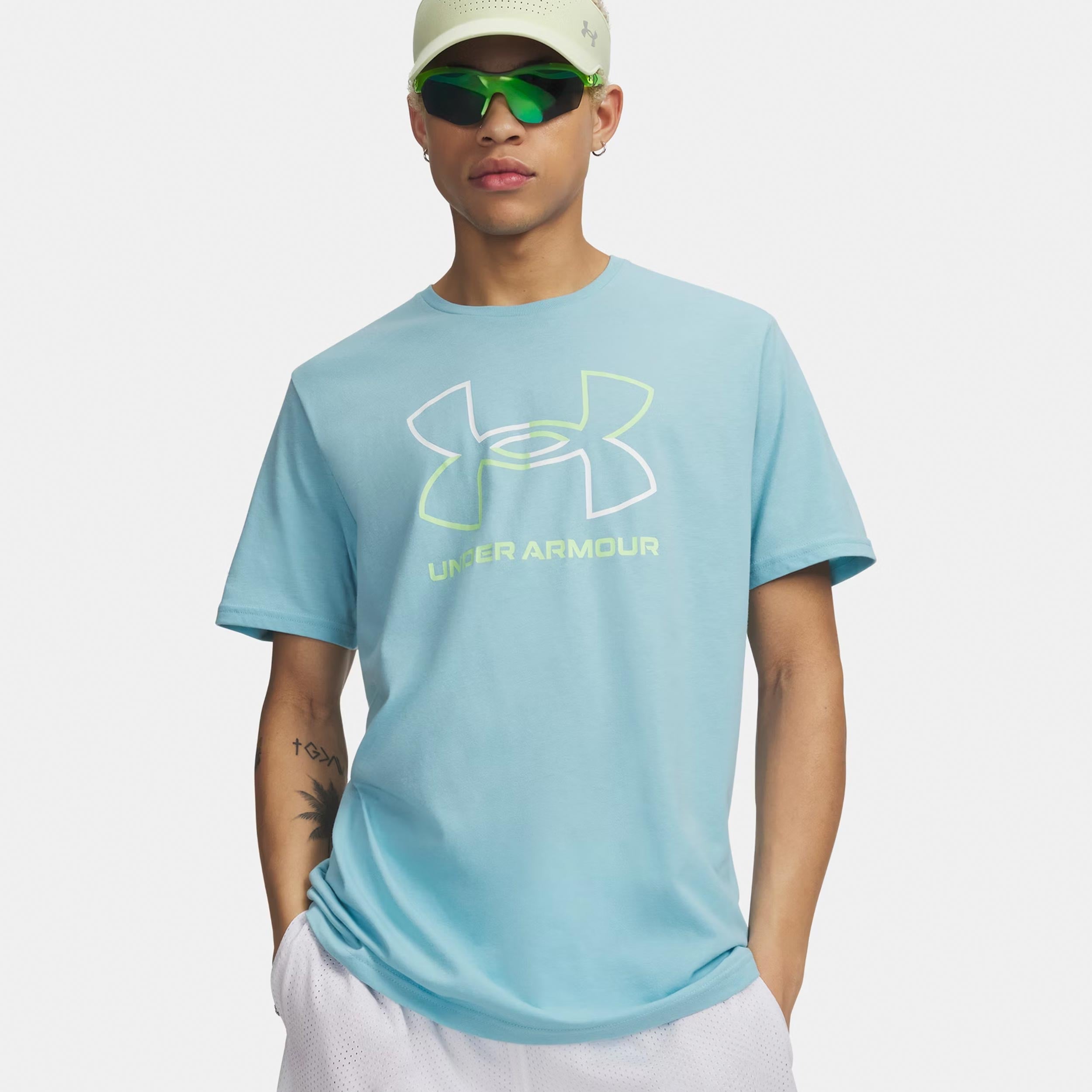 Under Armour Foundation Update T-Shirt Men-blue, white