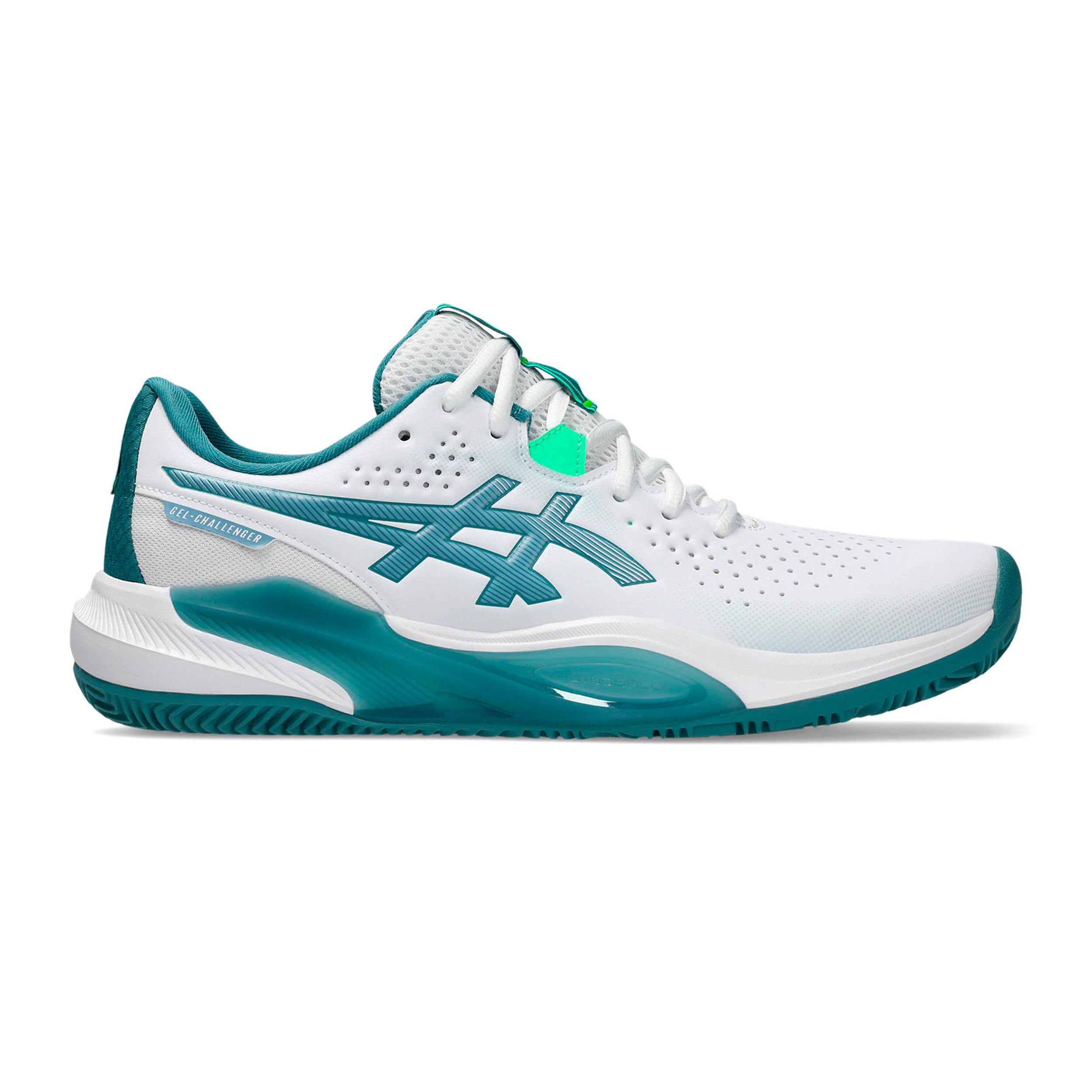 Gel-Challenger 15 Padel shoe Men - white, petrol | Padel-Point