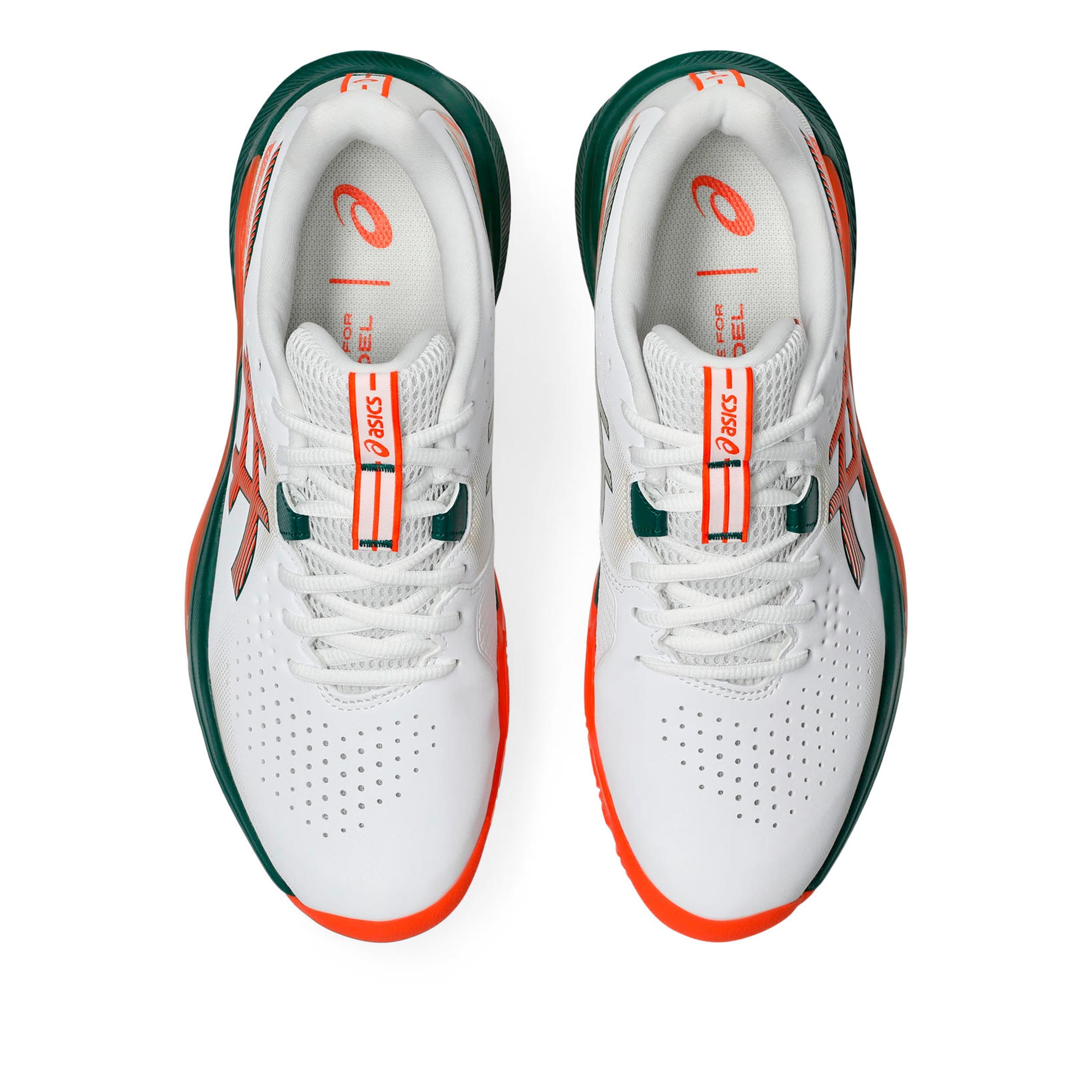 Gel-Challenger 15 Padel shoe Men - white, dark green | Padel-Point