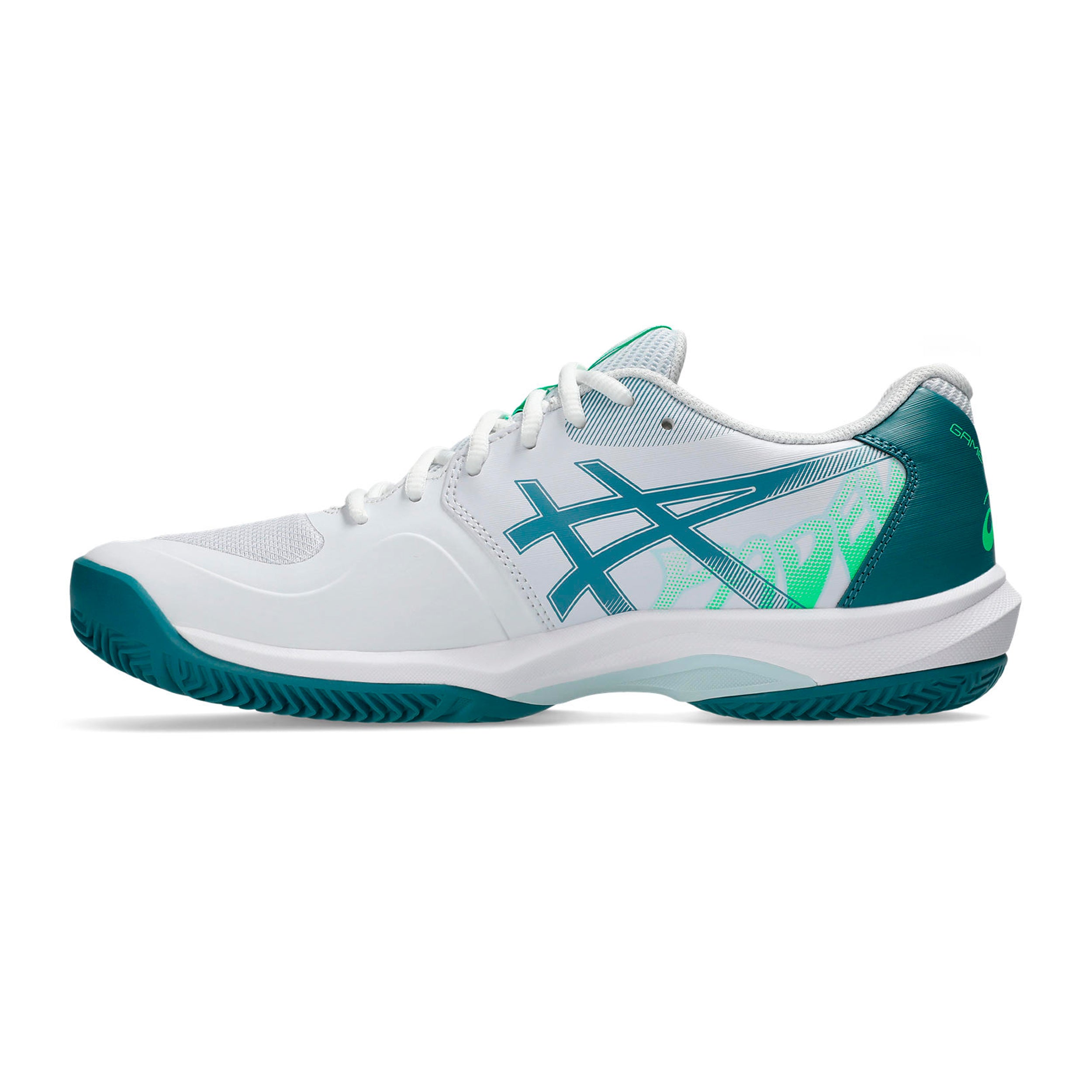 Game FF Padel shoe Men - white, petrol | Padel-Point