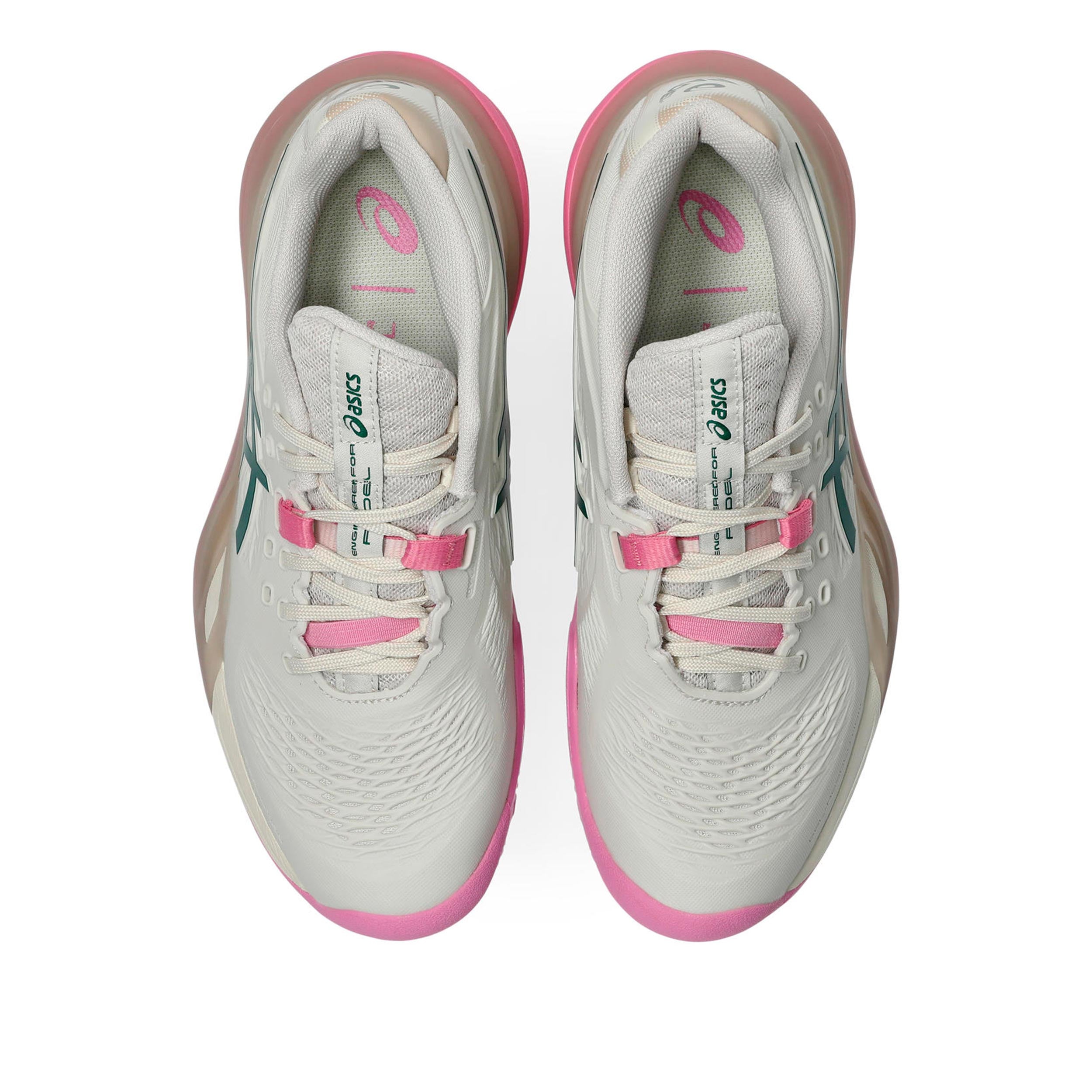 Gel-Resolution X Padel shoe Women - beige, pink | Padel-Point