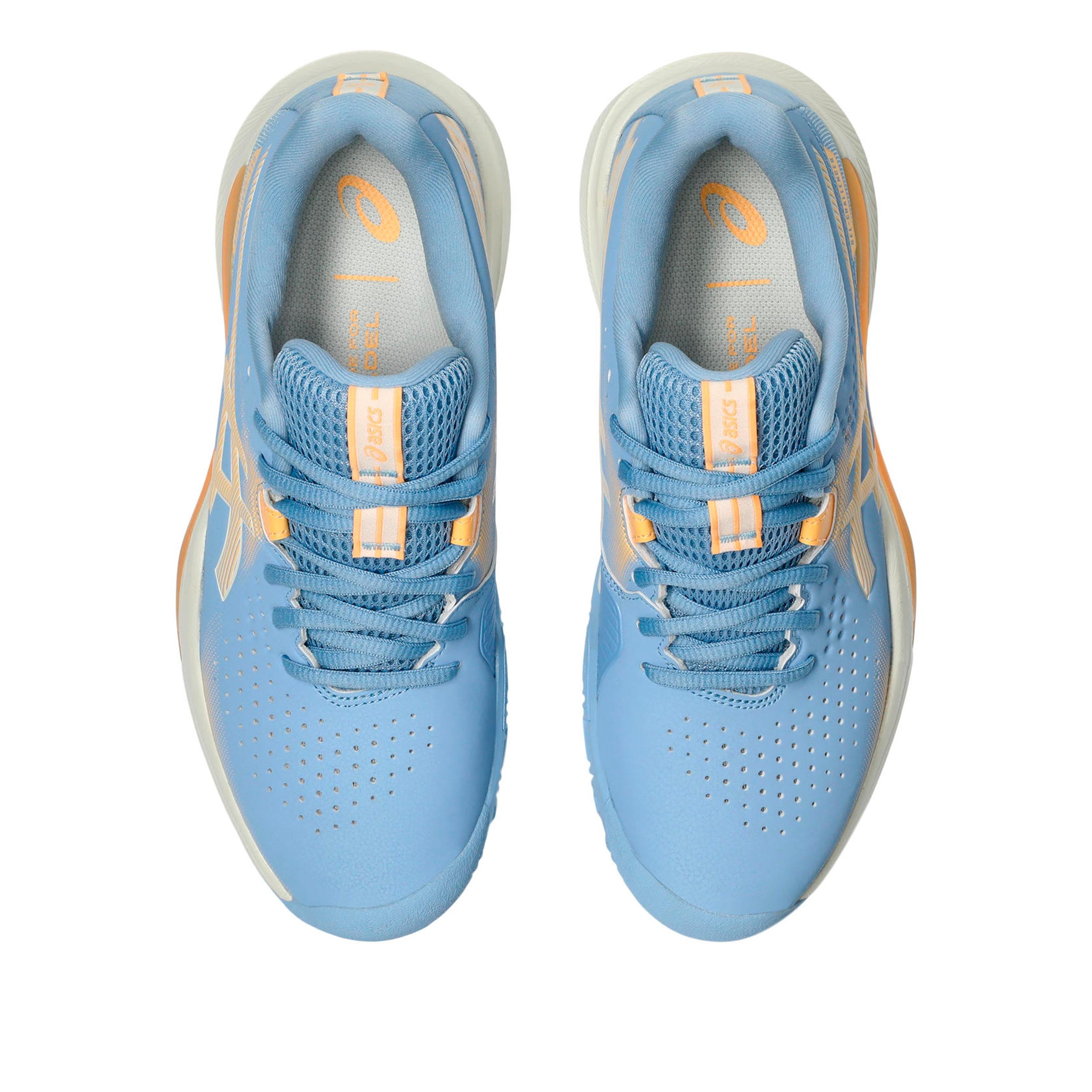 Gel-Challenger 15 Padel shoe Women - light blue, apricot | Padel-Point