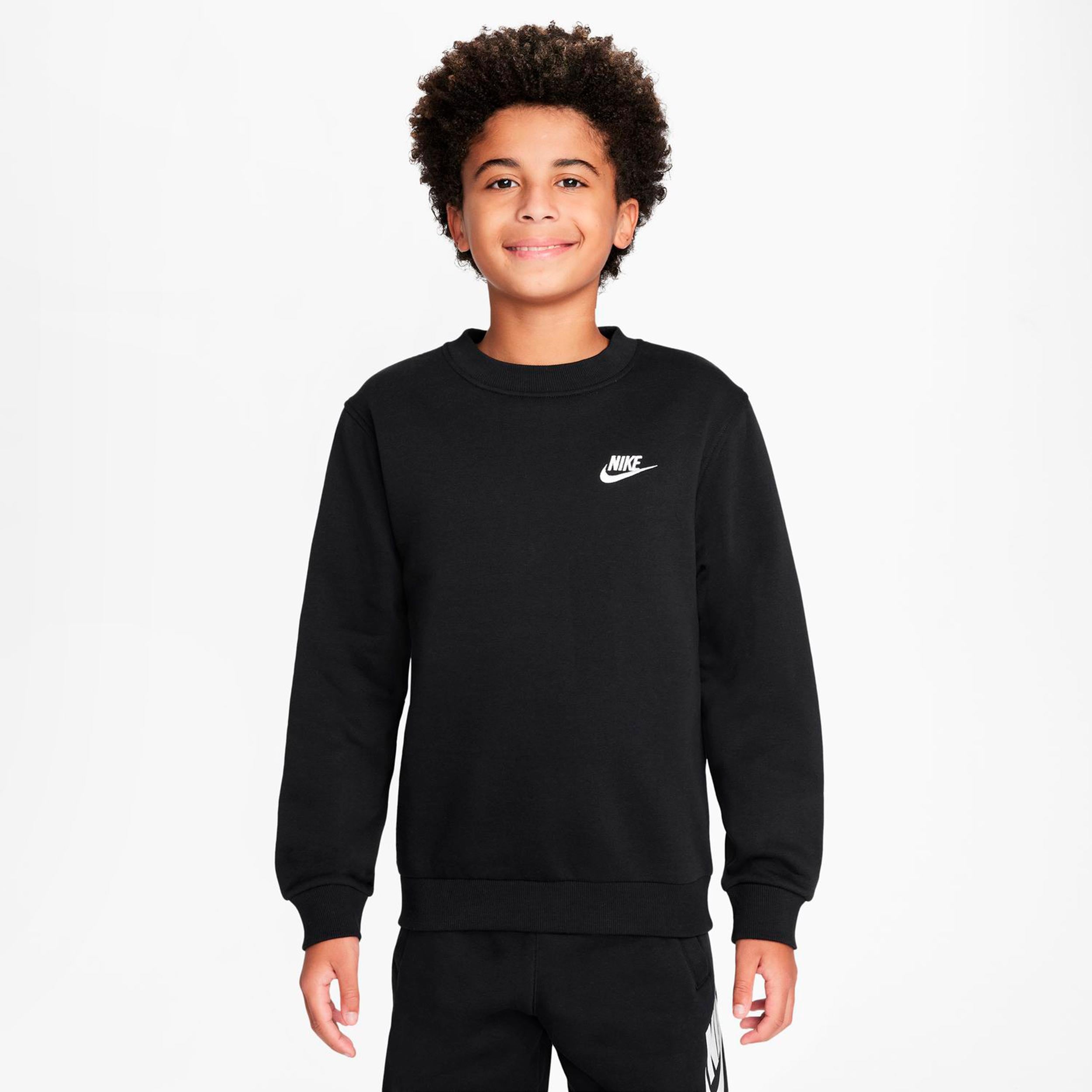 Nike Club Fleece Sweatshirt Kids - black