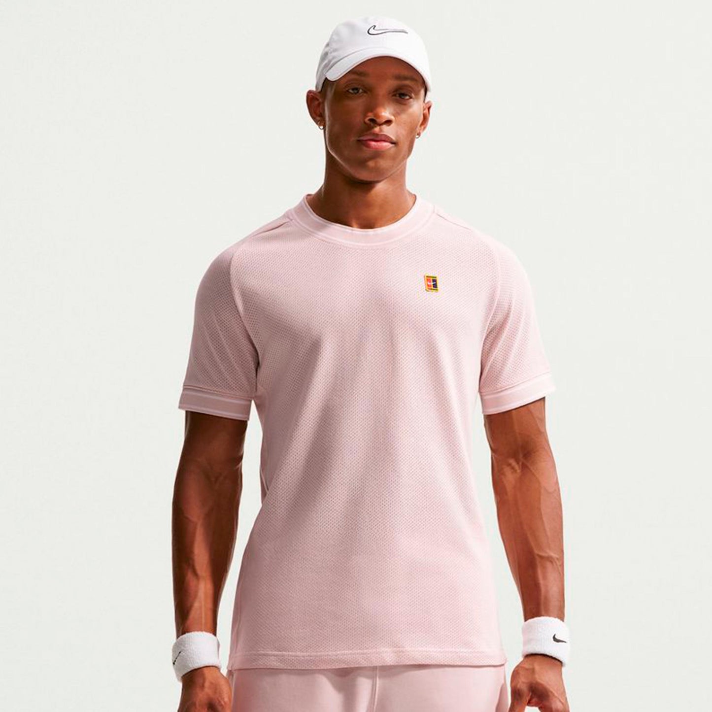 Nike Court Heritage T-Shirt Men - antique pink, beige