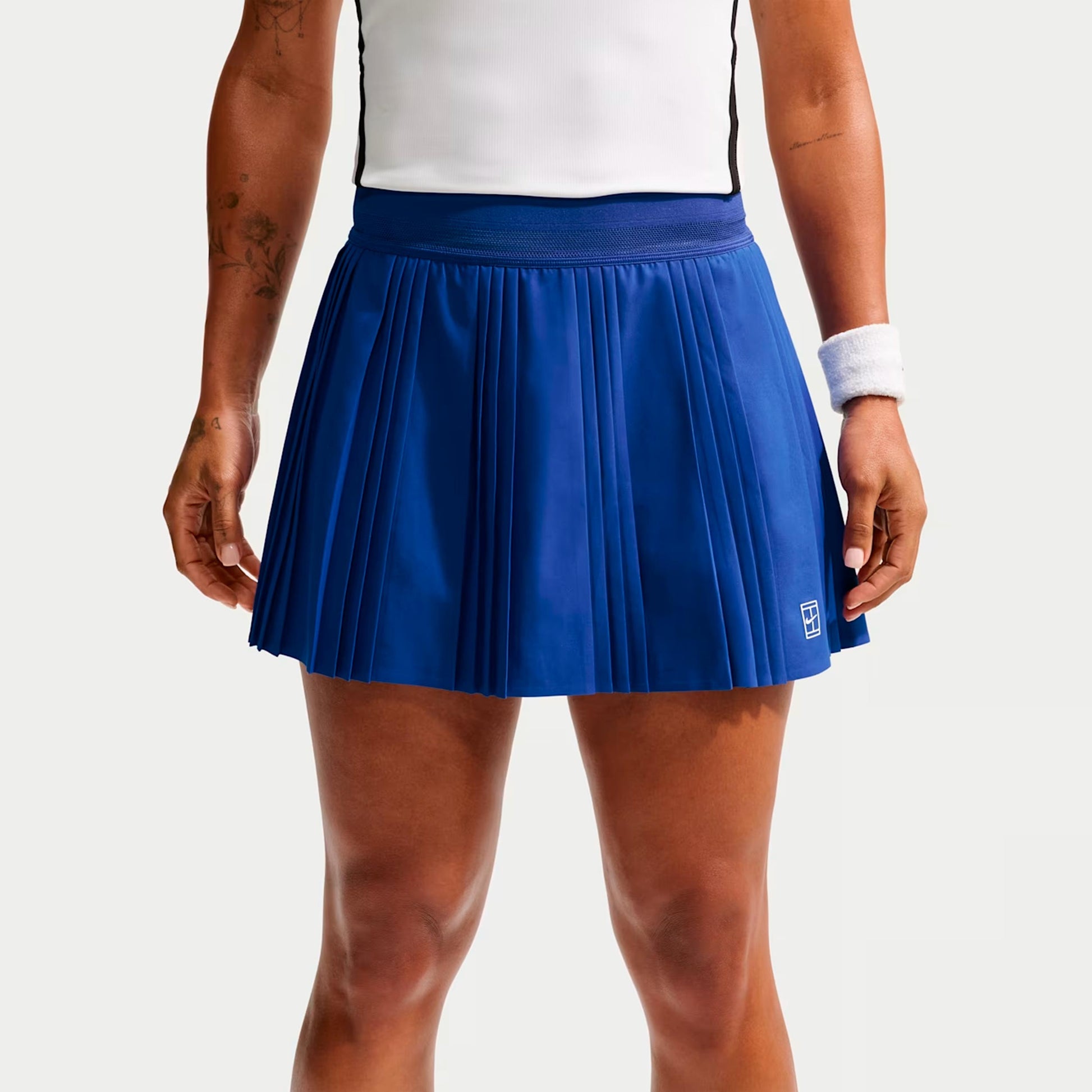 Nike Court Dri-FIT Advantage Ace Skirt Women - blue, white