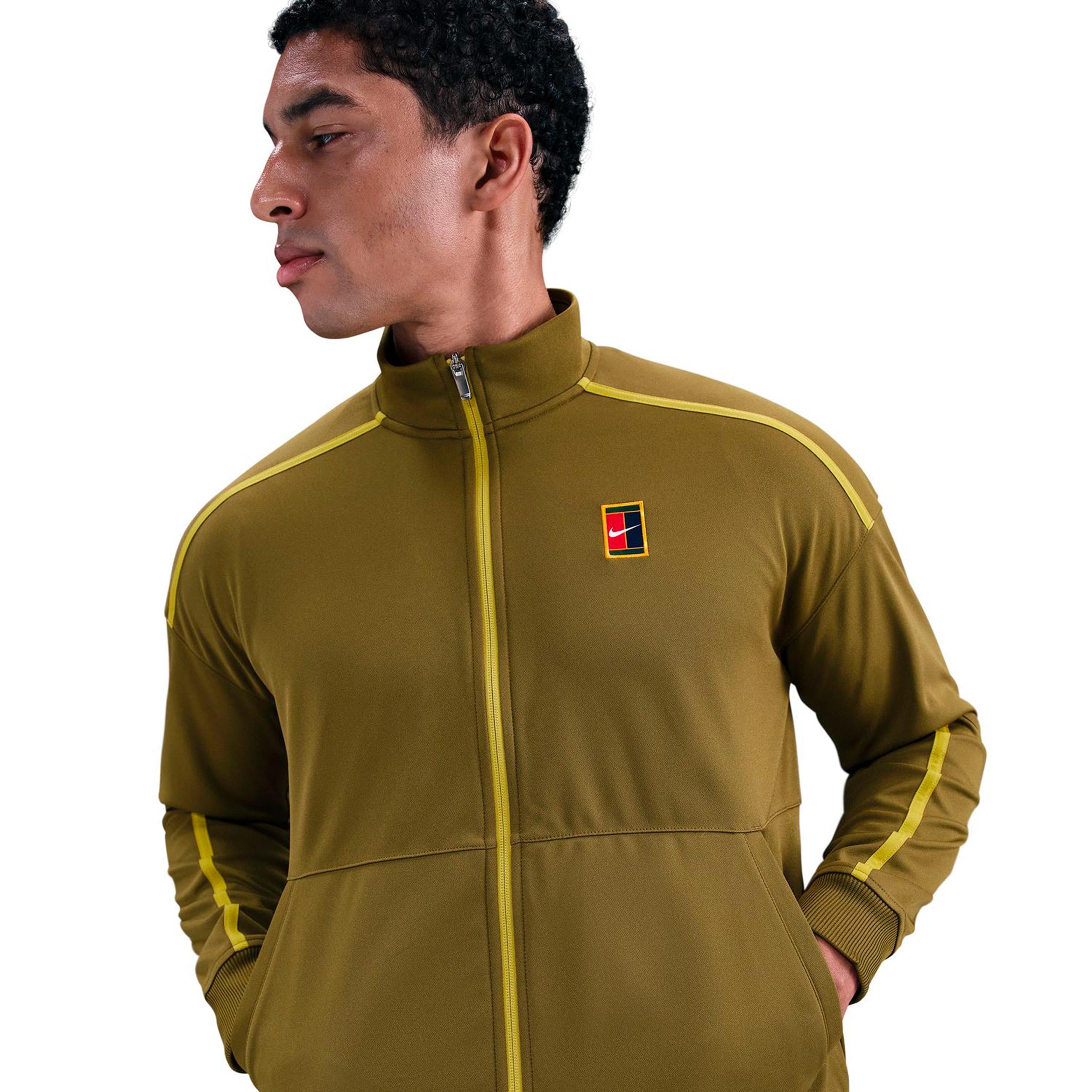 Nike Jannik Sinner Court Heritage Training jacket Men-olive