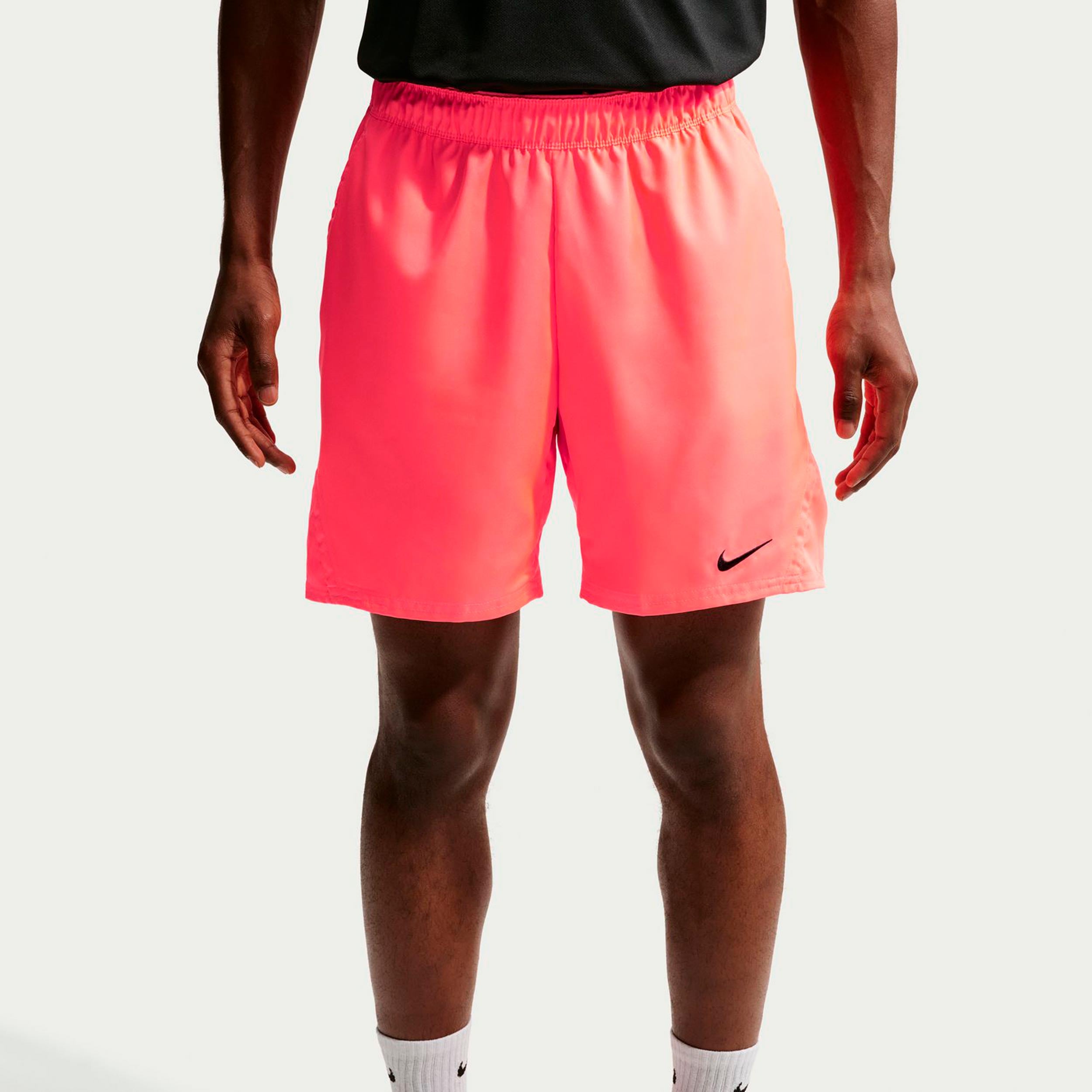Nike Court Victory Dri-Fit 7in Shorts Men - coral, black