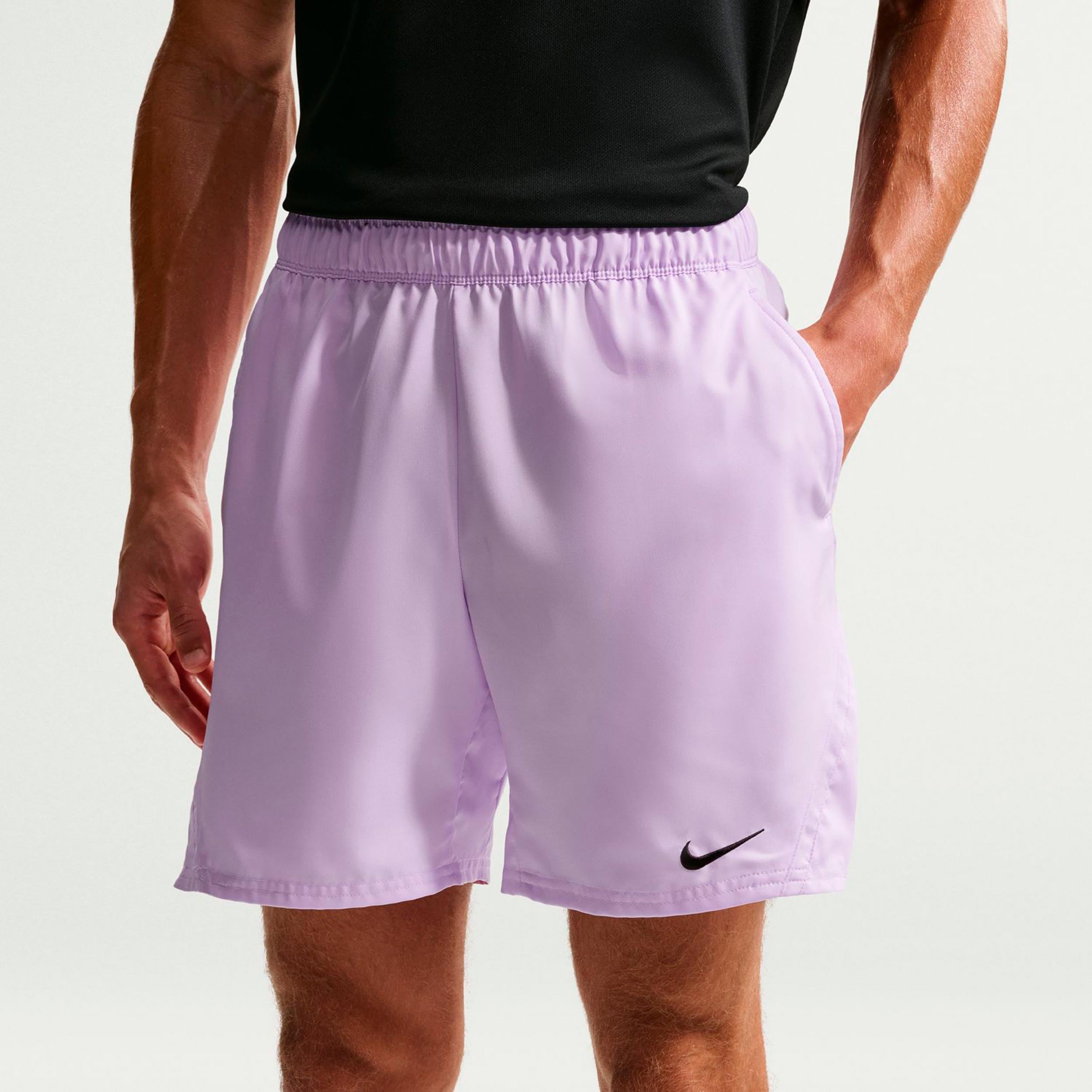 Nike Court Victory Dri-Fit 7in Shorts Men - lilac, black