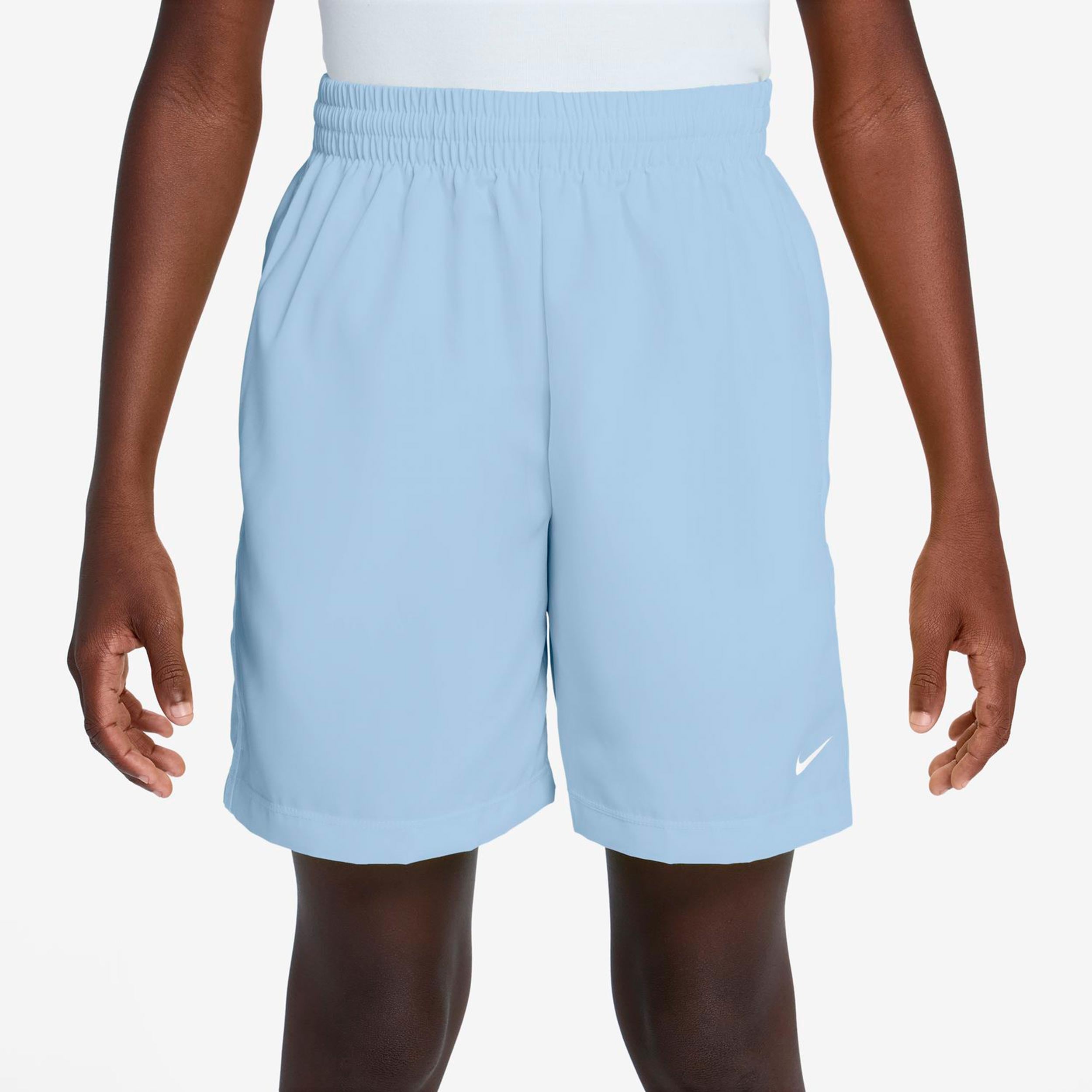 Nike Big Shorts Boys - light blue, blue-gray