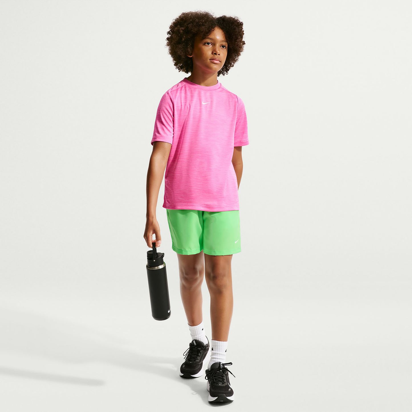 Nike Dri-FIT Multi Heather T-Shirt Kids - pink, pink