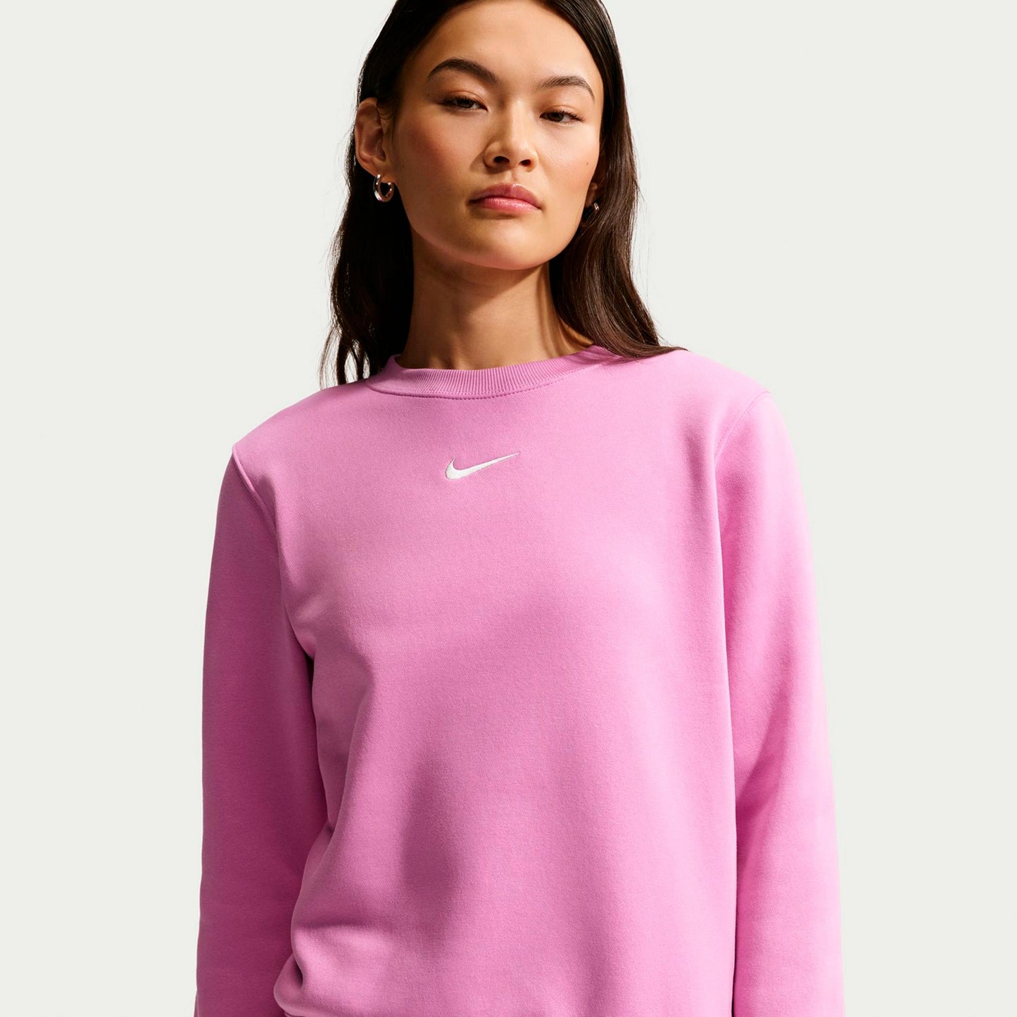 Nike Phoenix Fleece Crew Sweatshirt Women-lilac