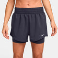 Dri-Fit One High Rise 2in1 3in Shorts Women - dark grey