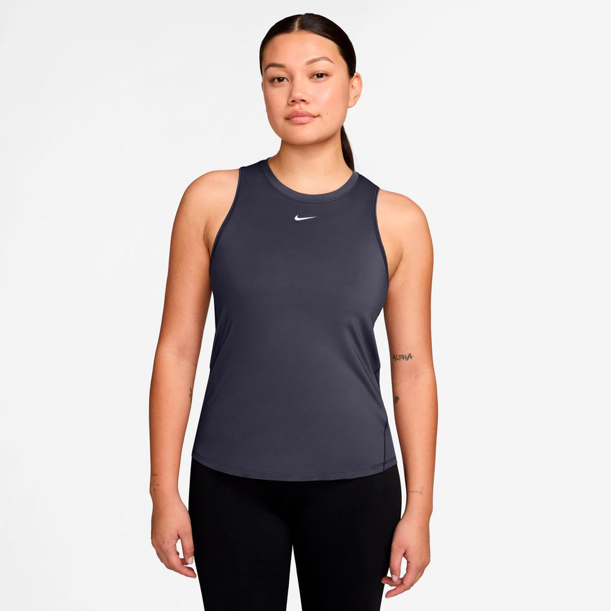 Nike One Dri-Fit Tank Top Women - dark grey