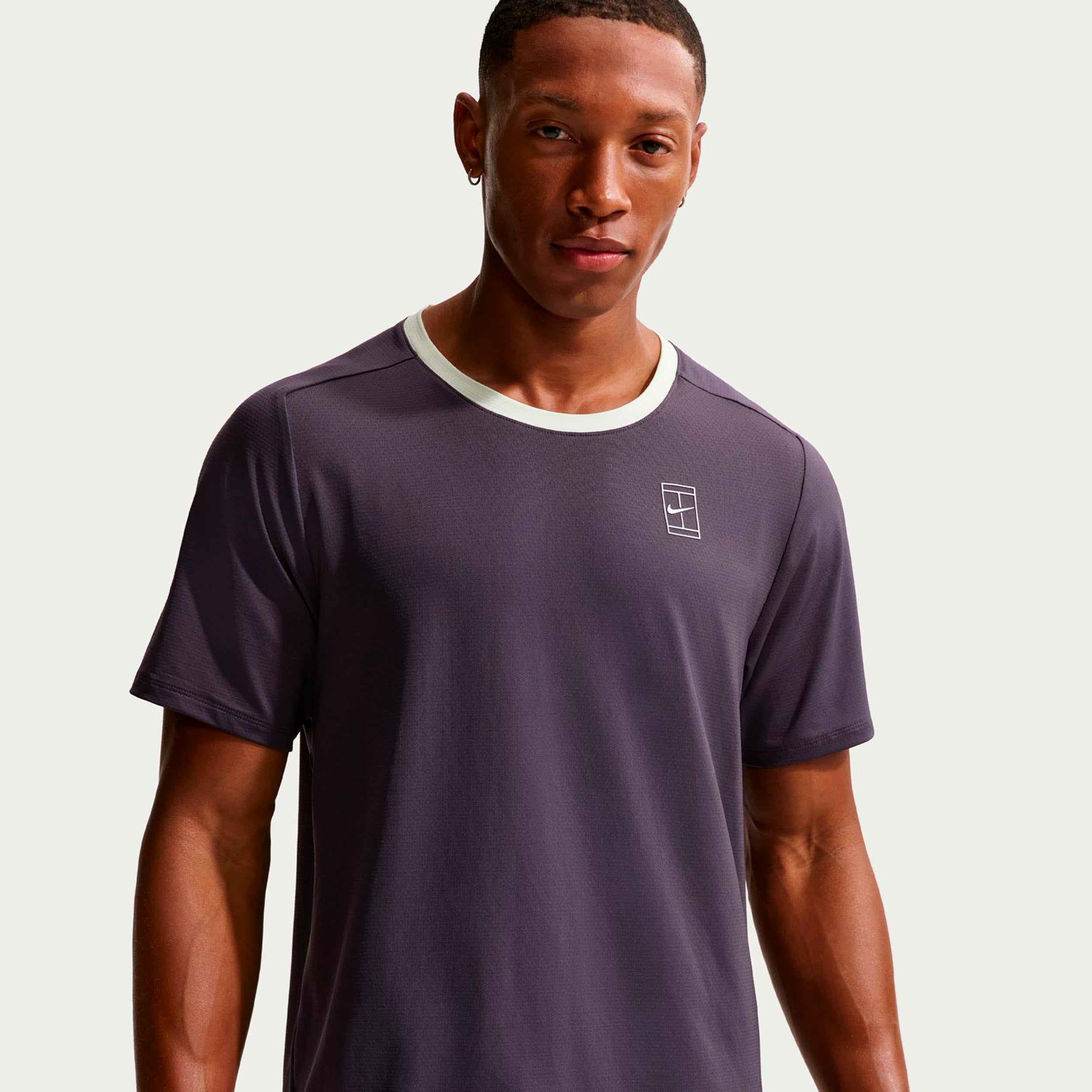 Nike Court Dri-FIT Advantage T-Shirt Men-violet