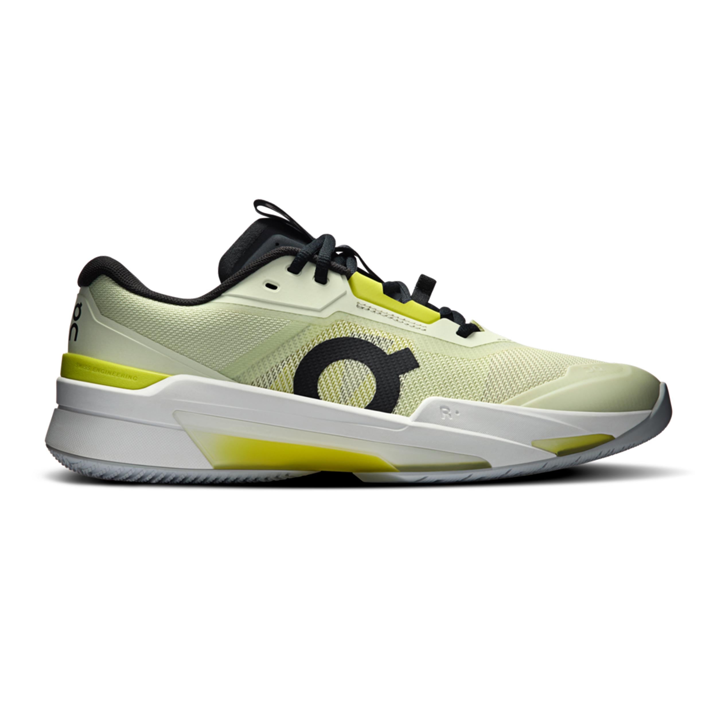 On THE ROGER Pro Fire All court shoe Men - yellow, lime