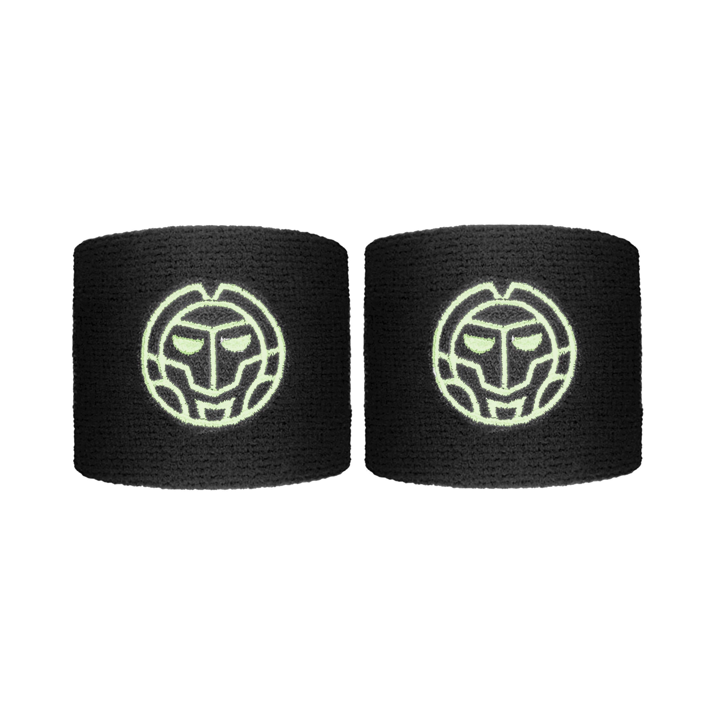 BIDI BADU Night Flash Wristband 2 Pack short - black, white