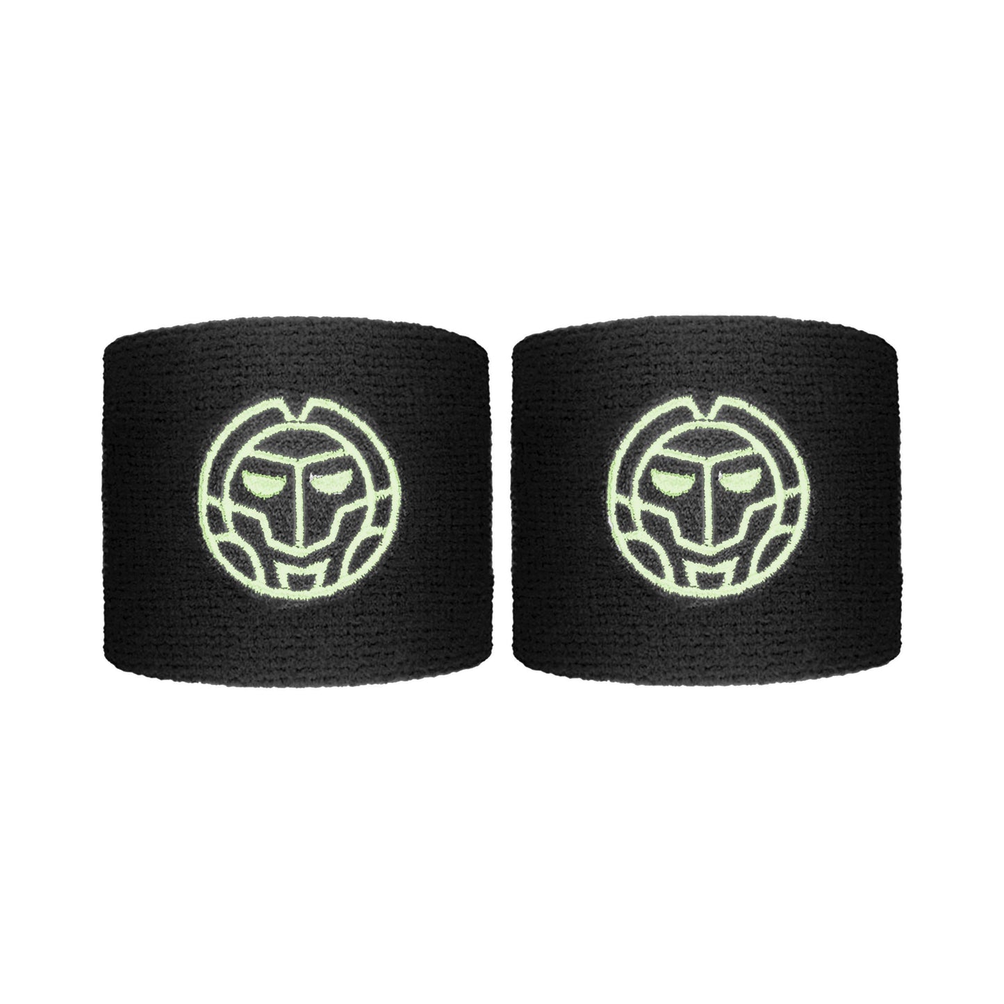 BIDI BADU Night Flash Wristband 2 Pack short - black, white