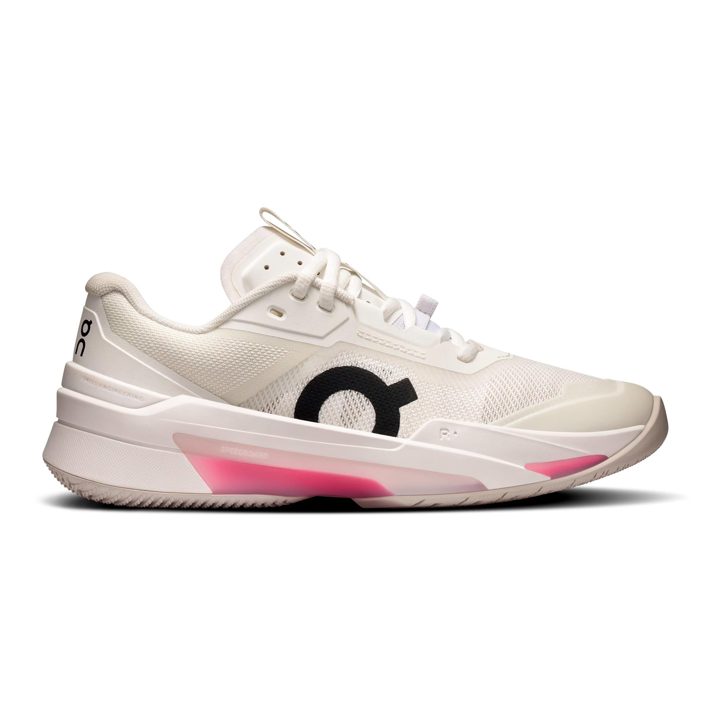On THE ROGER Pro Fire All court shoe Women - white, pink