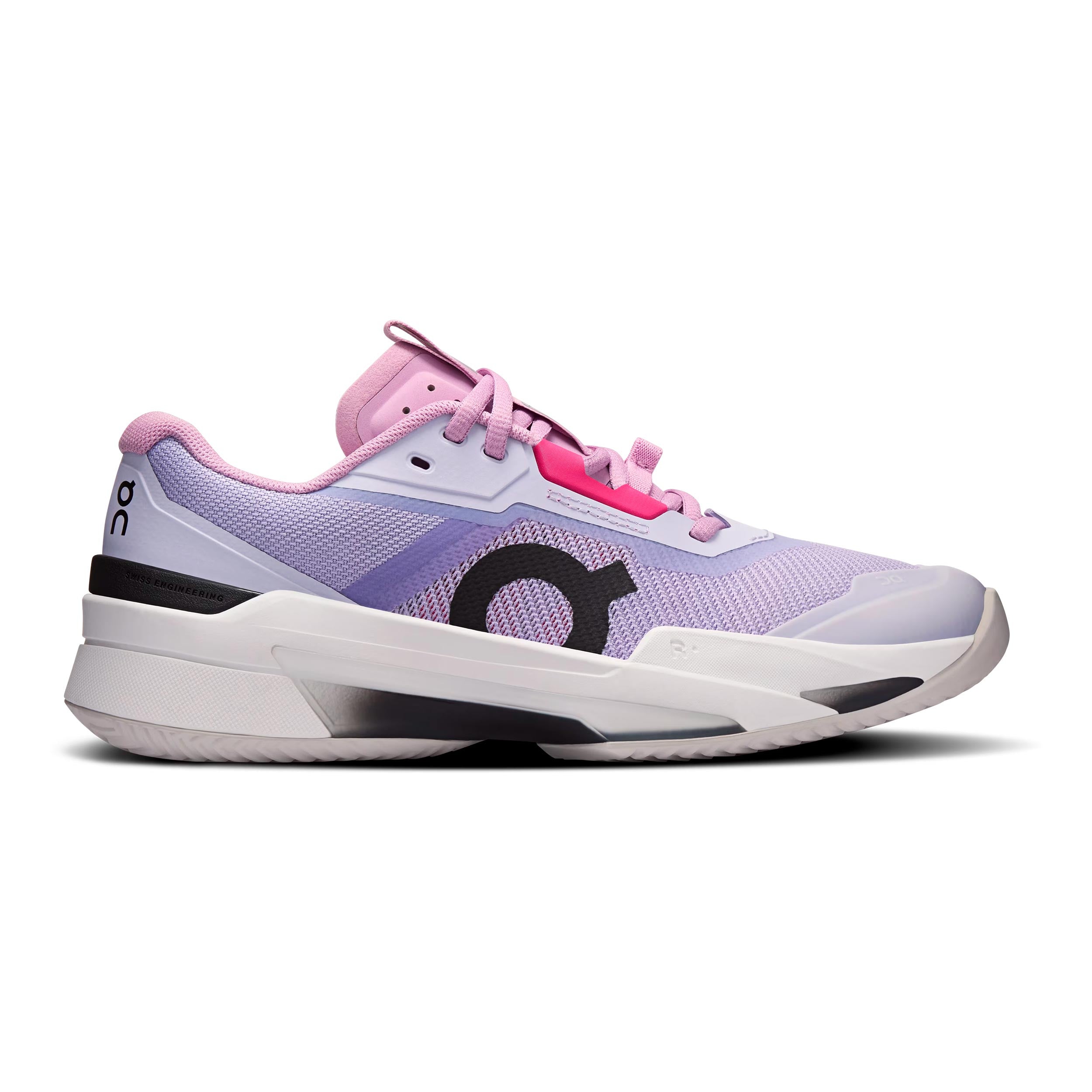 On THE ROGER Pro Fire Clay court shoe Women - lilac, pink