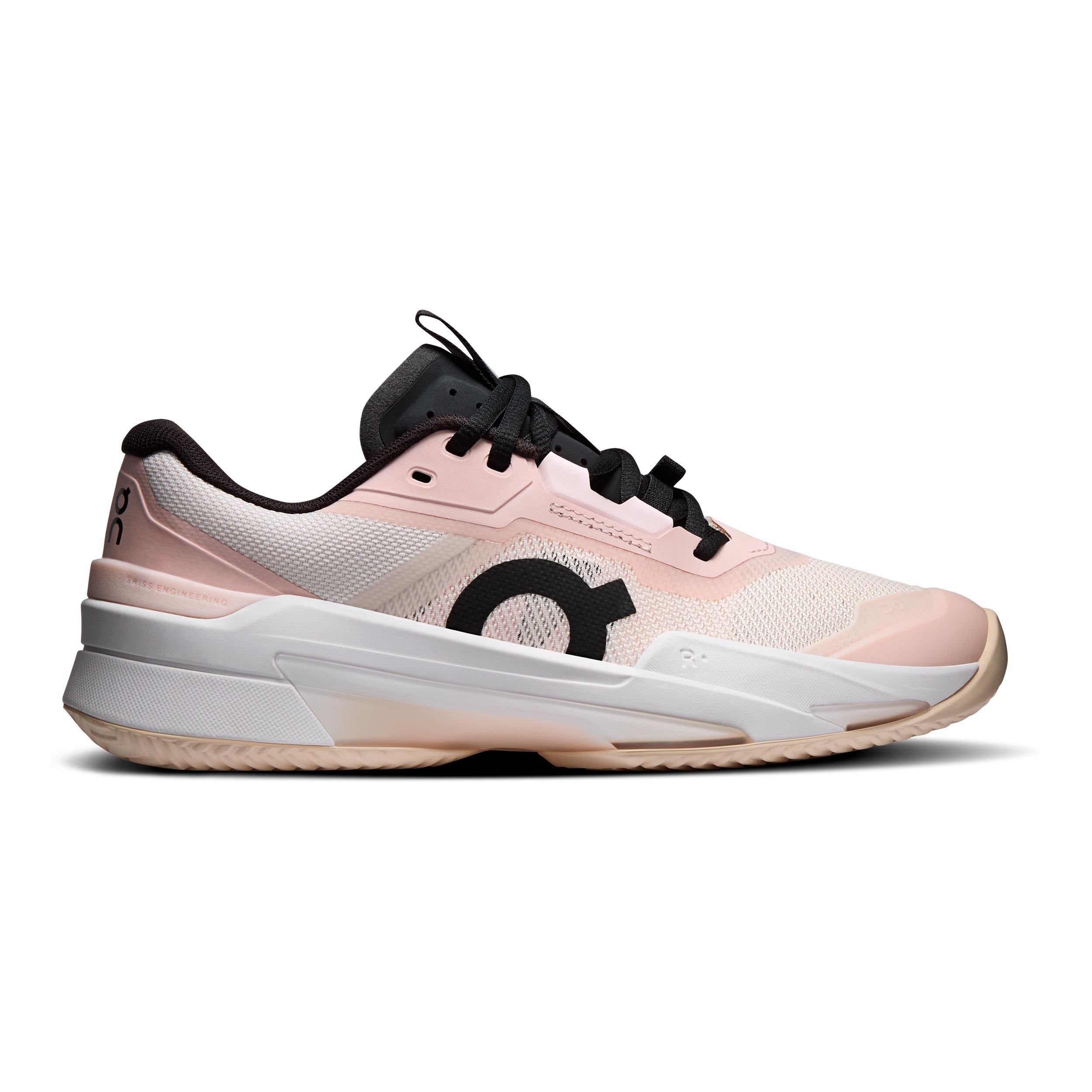 On THE ROGER Pro Fire Clay court shoe Women - pastel pink, beige