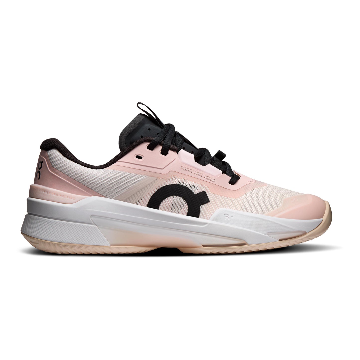 On THE ROGER Pro Fire Clay court shoe Women - pastel pink, beige
