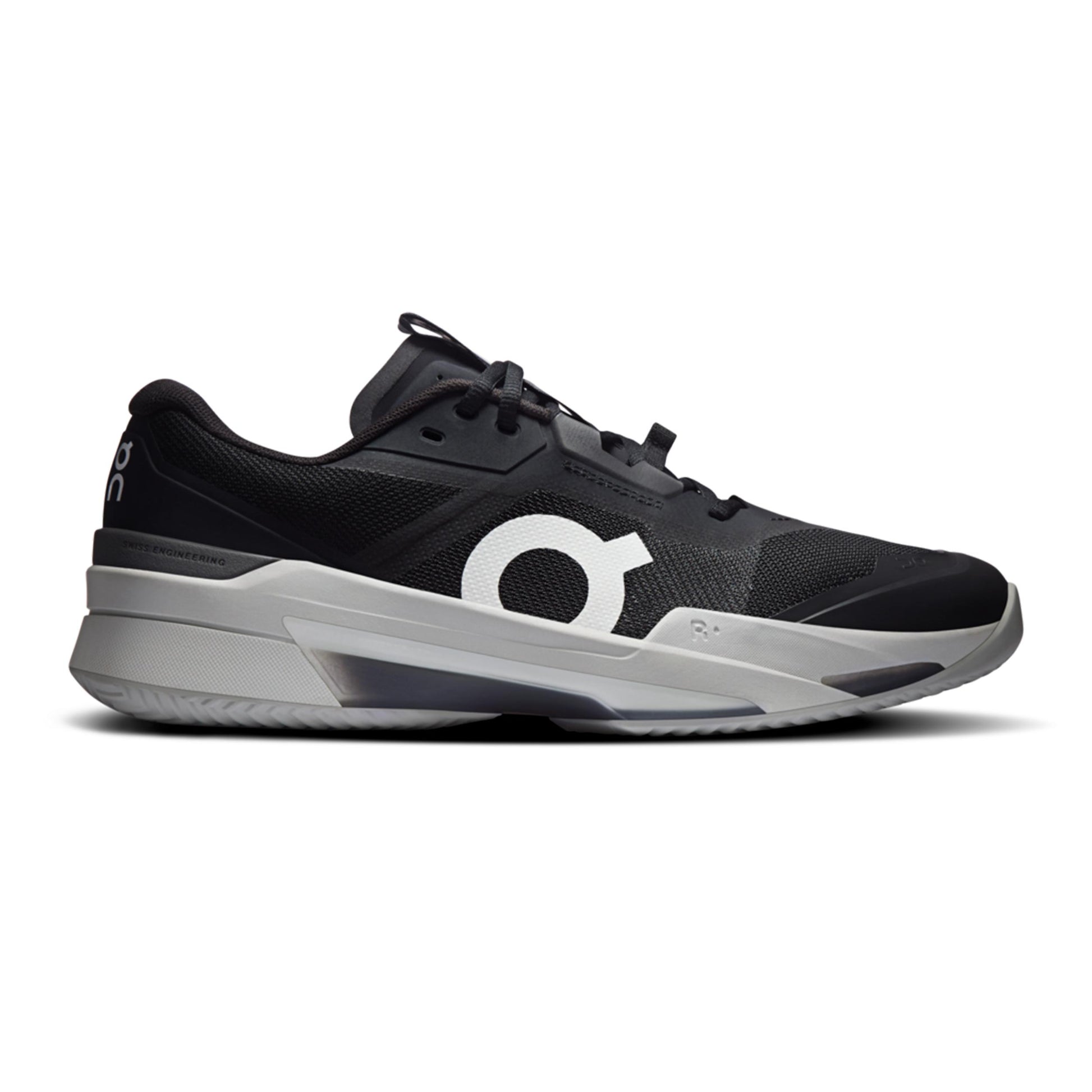 On THE ROGER Pro Fire Clay court shoe Men - black, grey