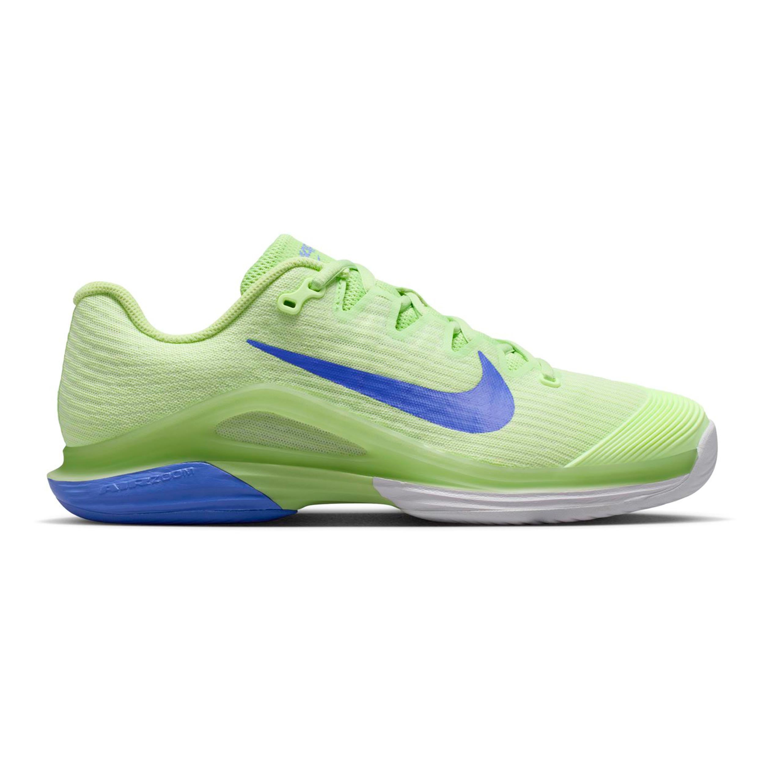 Nike Vapor 12 All court shoe Women-light green, blue