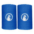 Long Wristband - 2 Pack Unisex-blue, white