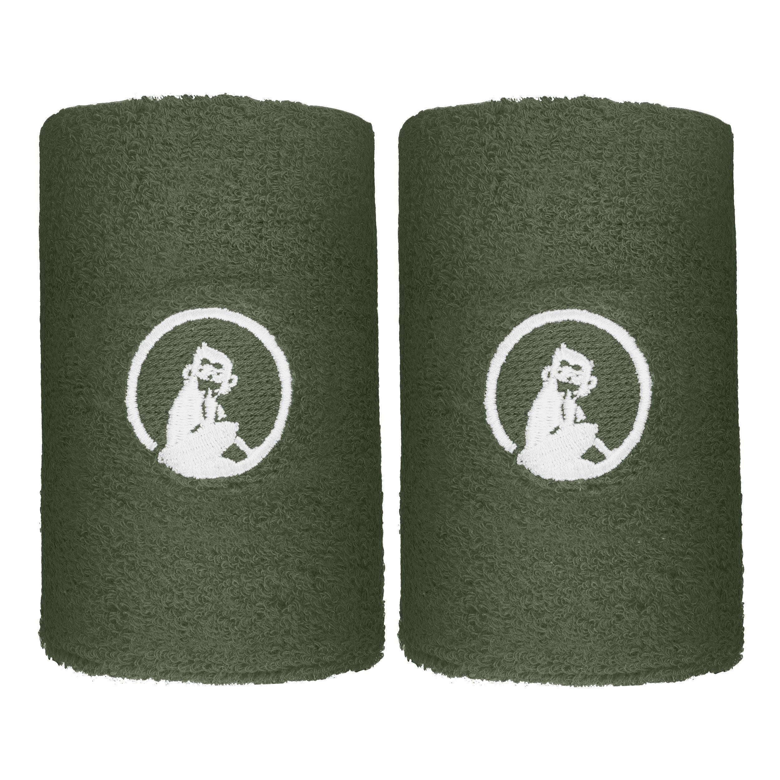 Quiet Please Memories Faded Memories Wristband 2 Pack Unisex - dark green