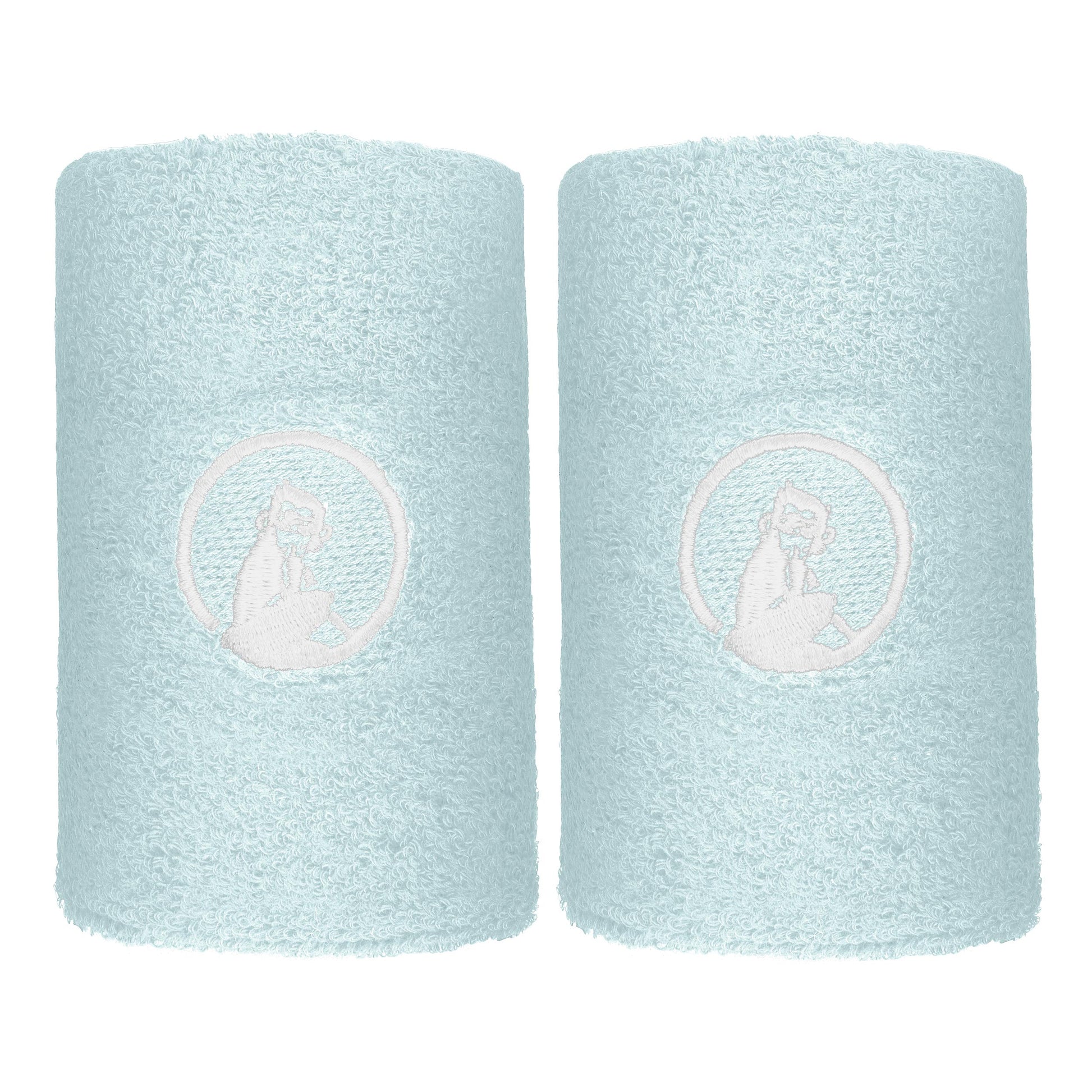 Quiet Please Memories Faded Memories Wristband 2 Pack Unisex - light blue, white