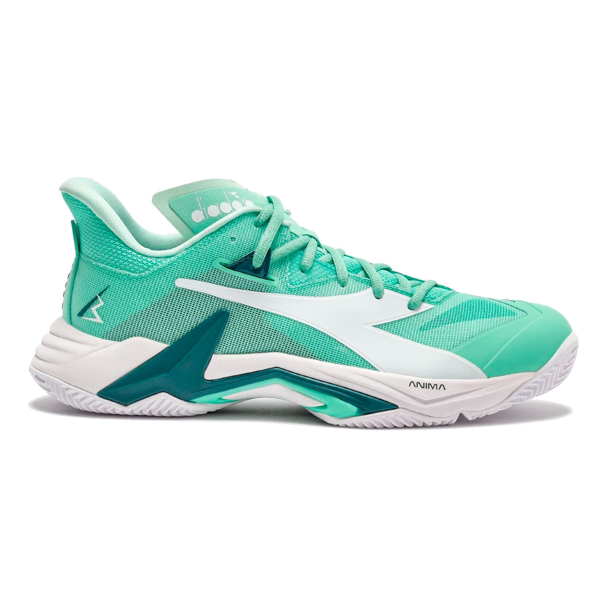 Diadora B.Icon 3 Clay court shoe Men-turquoise, white
