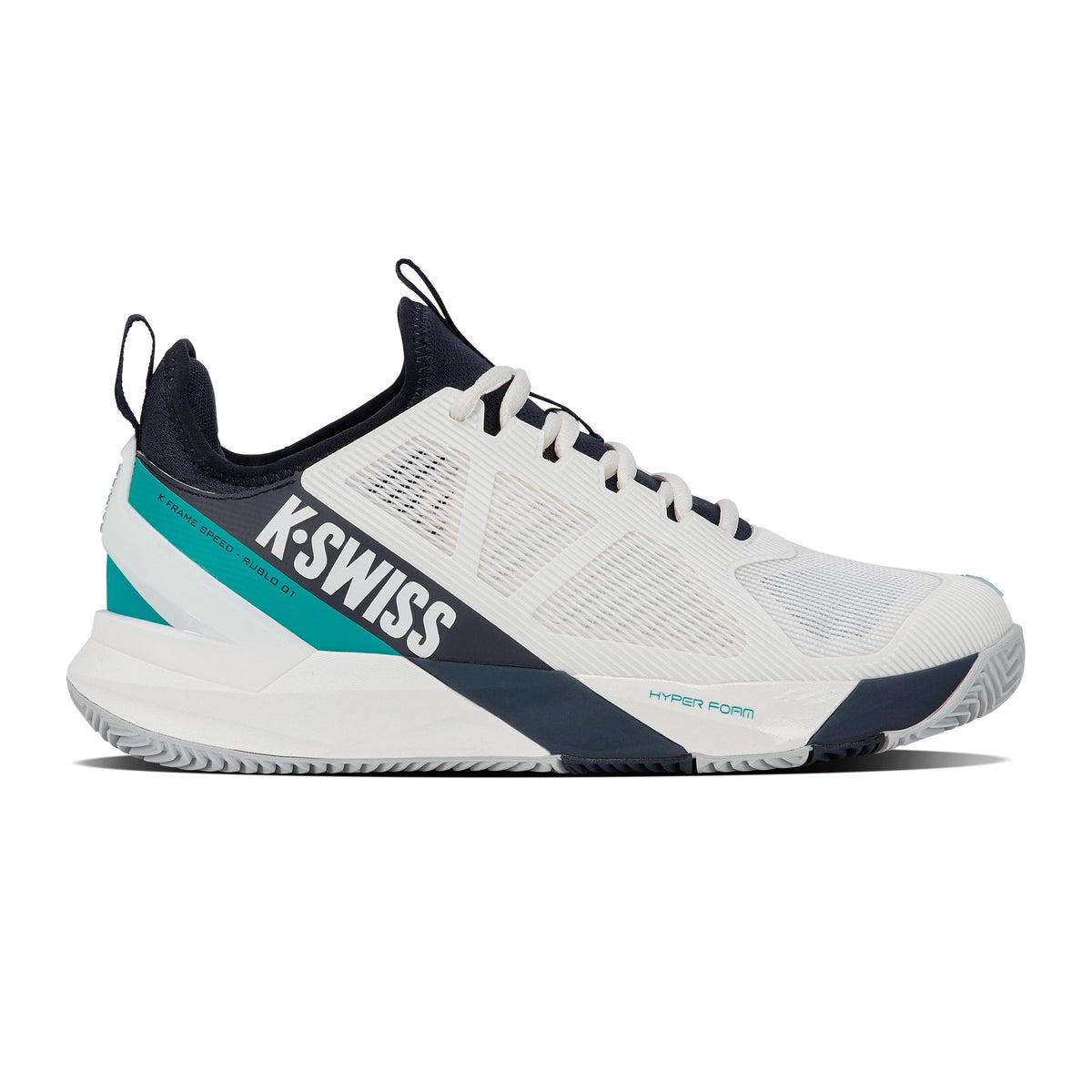 K-Swiss K-Frame Speed Rublo Clay court shoe Men - white, dark blue