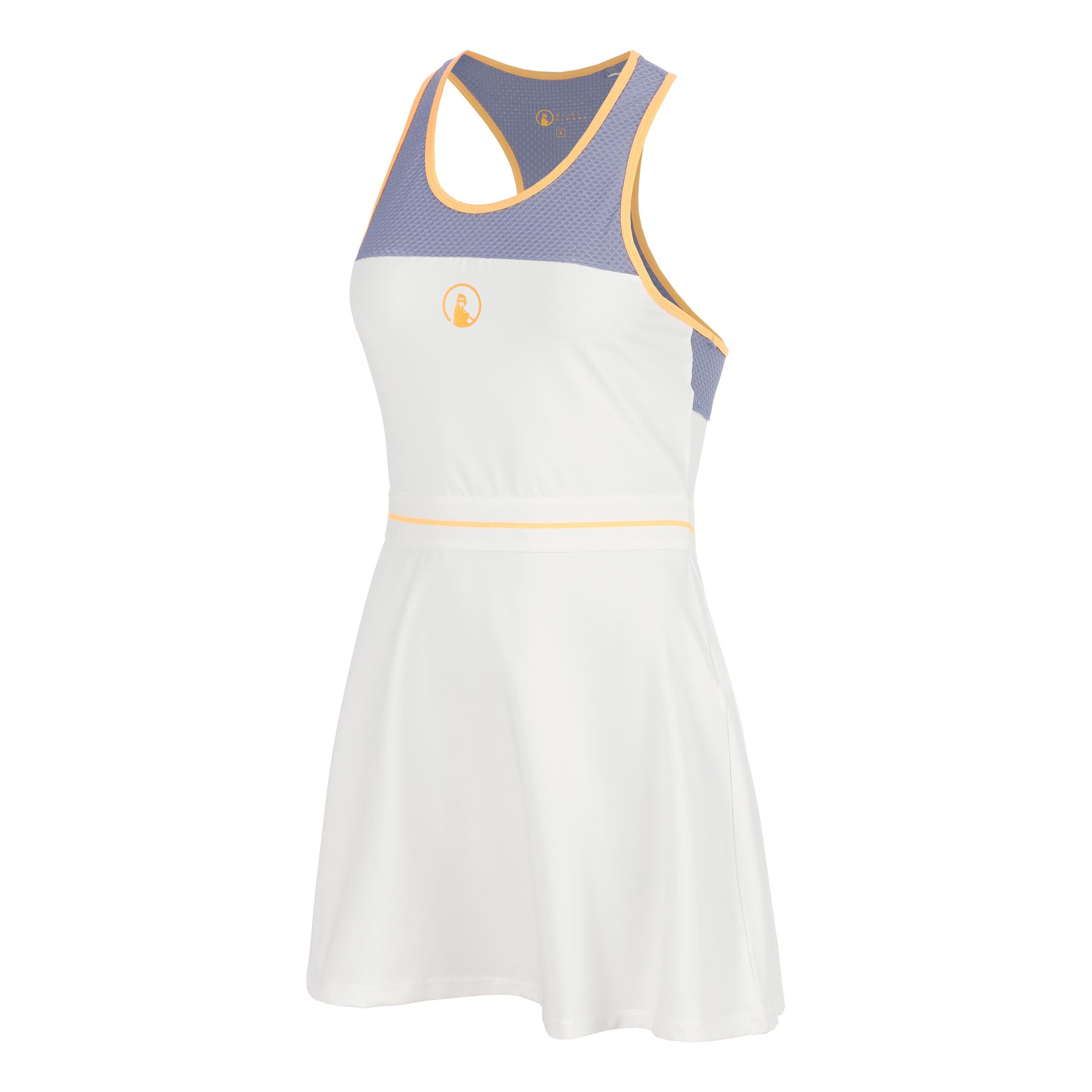 Quiet Please Glow Racerback Dress Women - cream