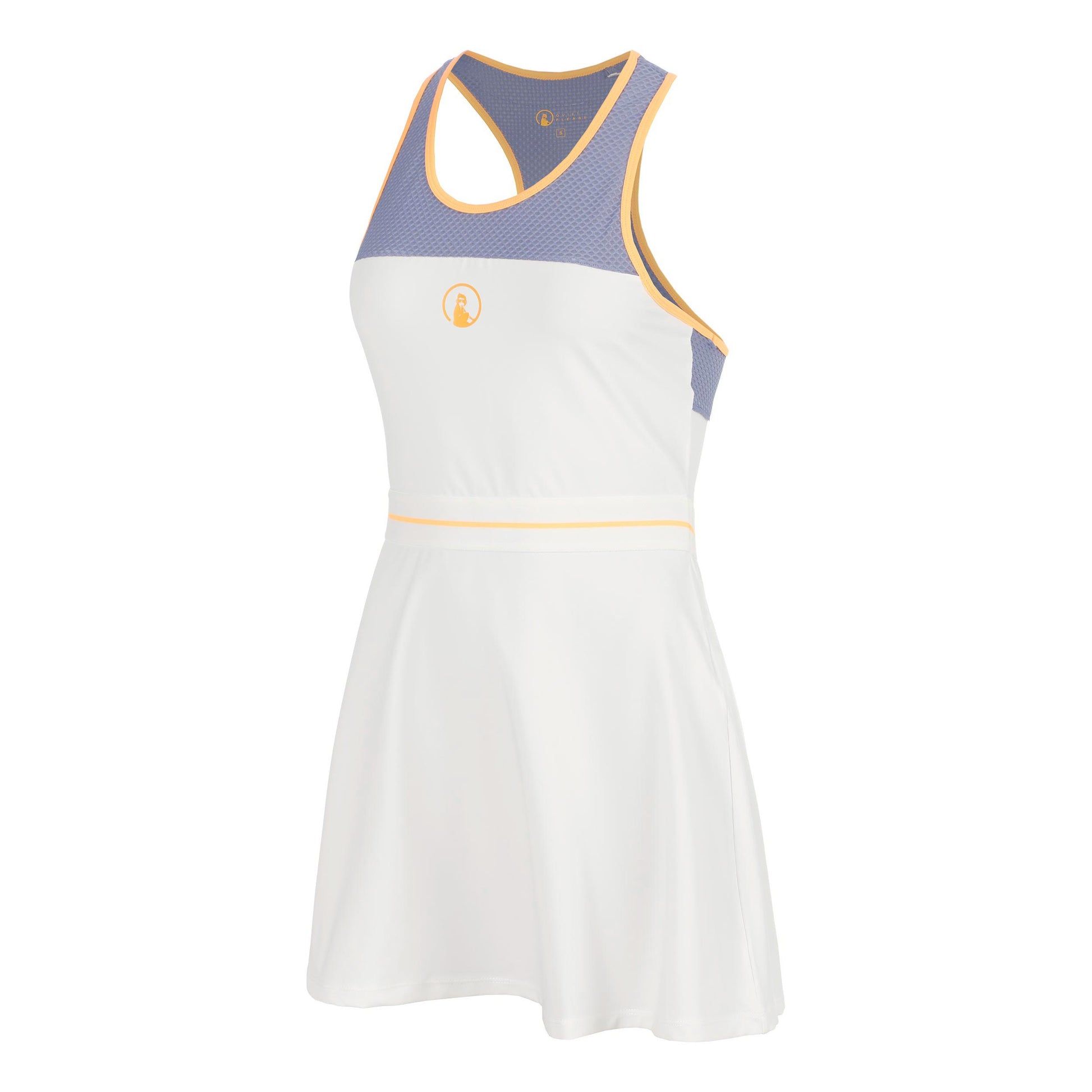Quiet Please Glow Racerback Dress Women - cream