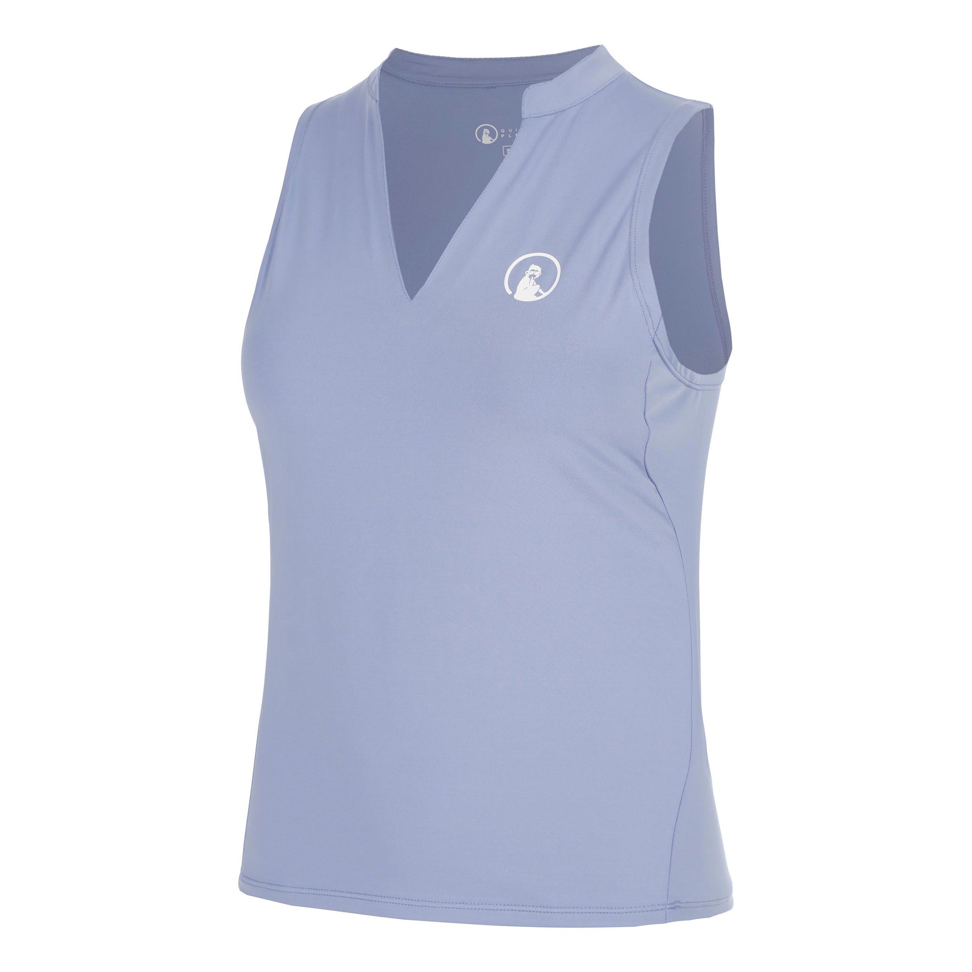 Quiet Please Glow Slice Tank Top Women - blue
