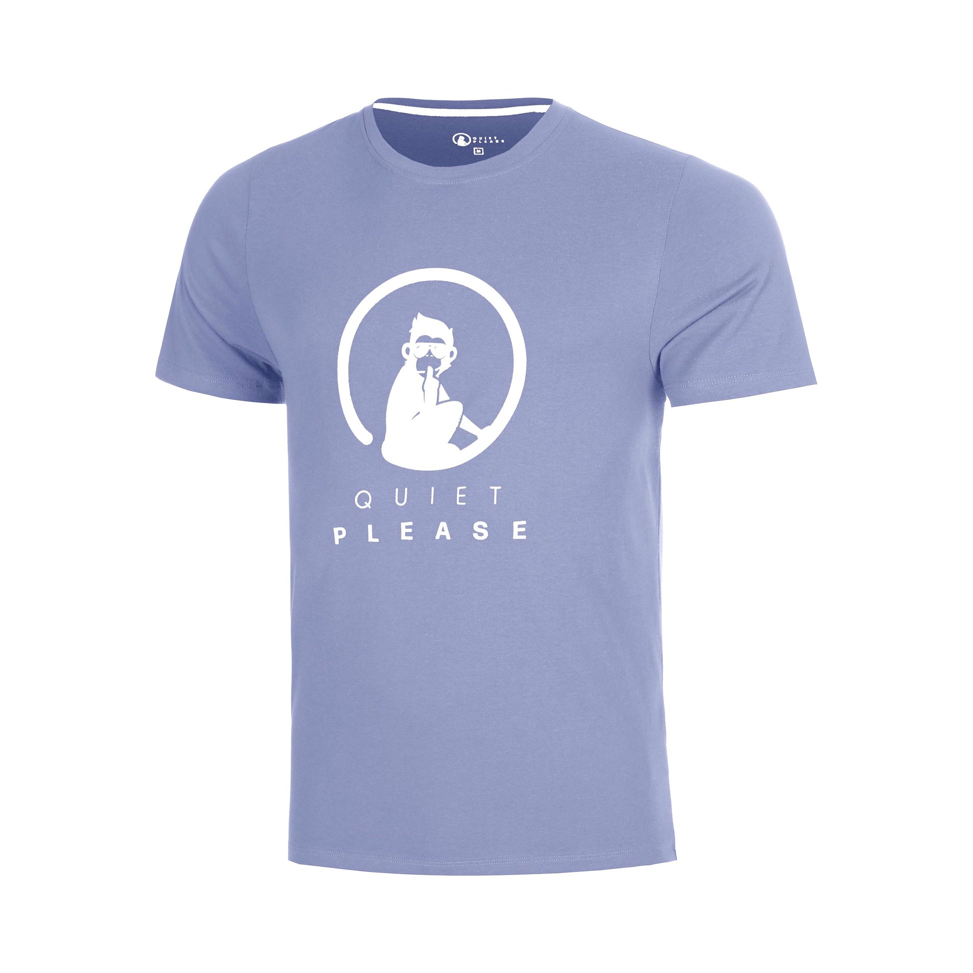 Quiet Please Glow Advantage Logo T-Shirt Boys - blue