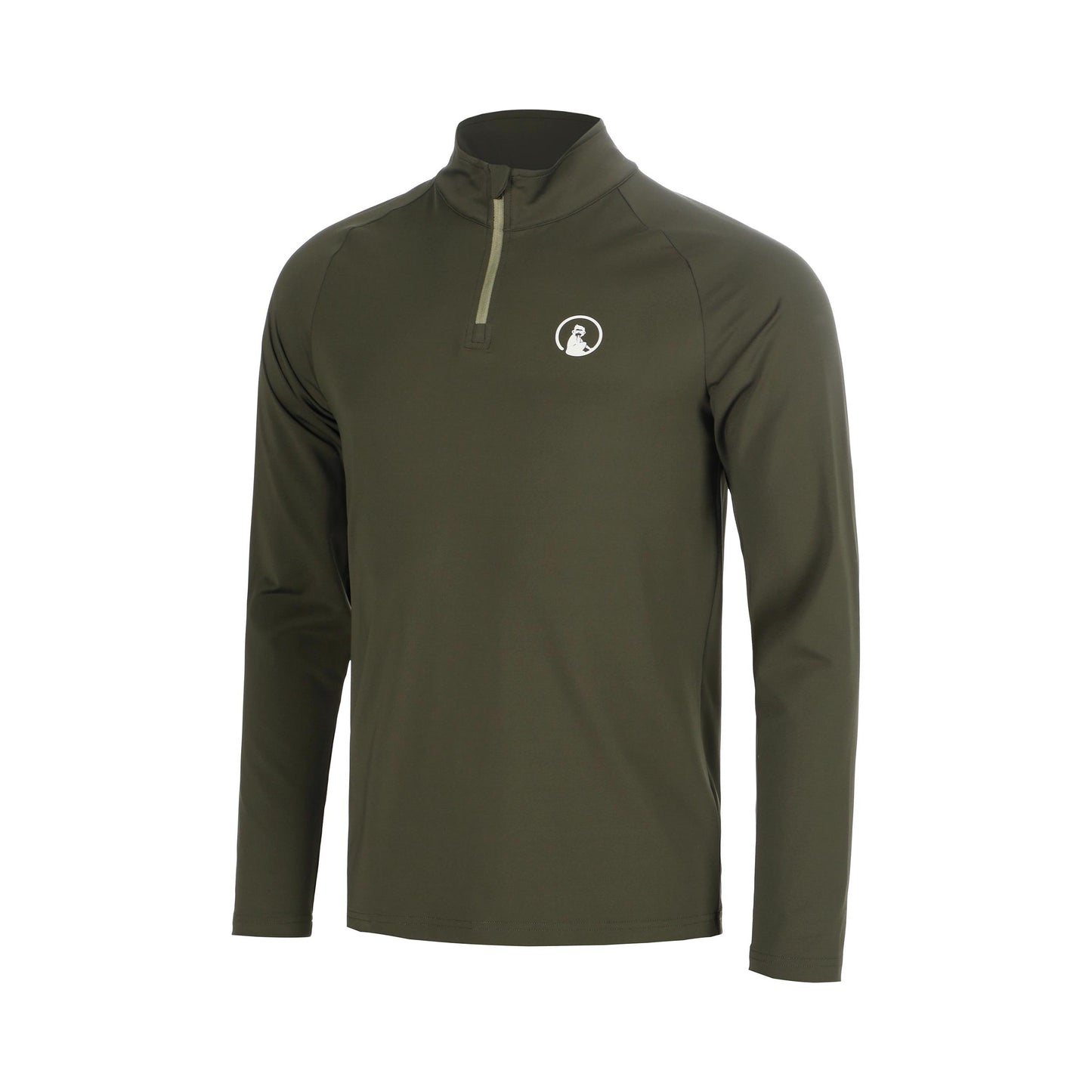 Quiet Please Memories Big Serve 1/4 Zip Long sleeve Boys - dark green