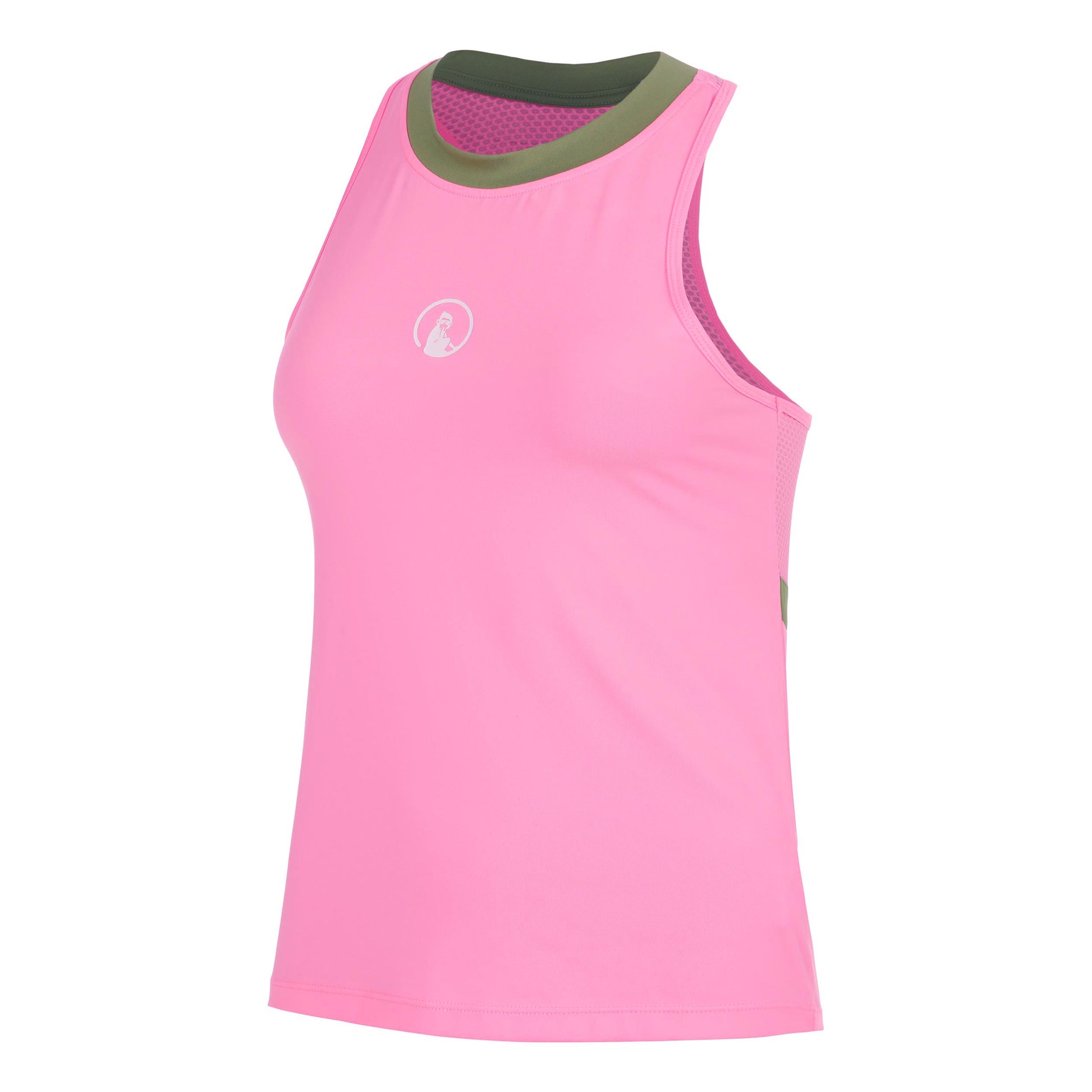 Quiet Please Memories Racerback 2.0 Tank Top Women - pink