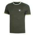 Memories Break Ringer T-Shirt Men - dark green