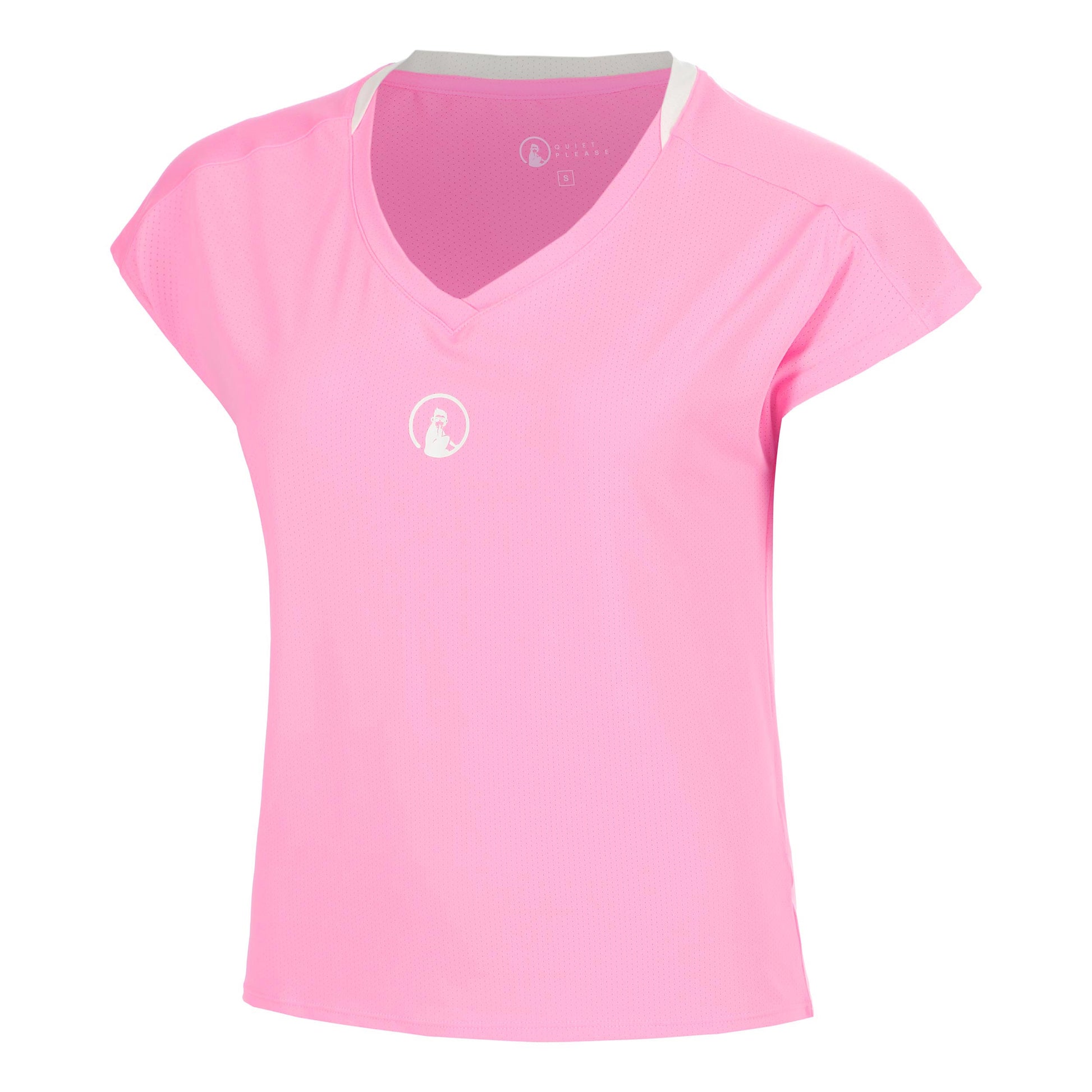Quiet Please Memories Volley T-Shirt Women - pink