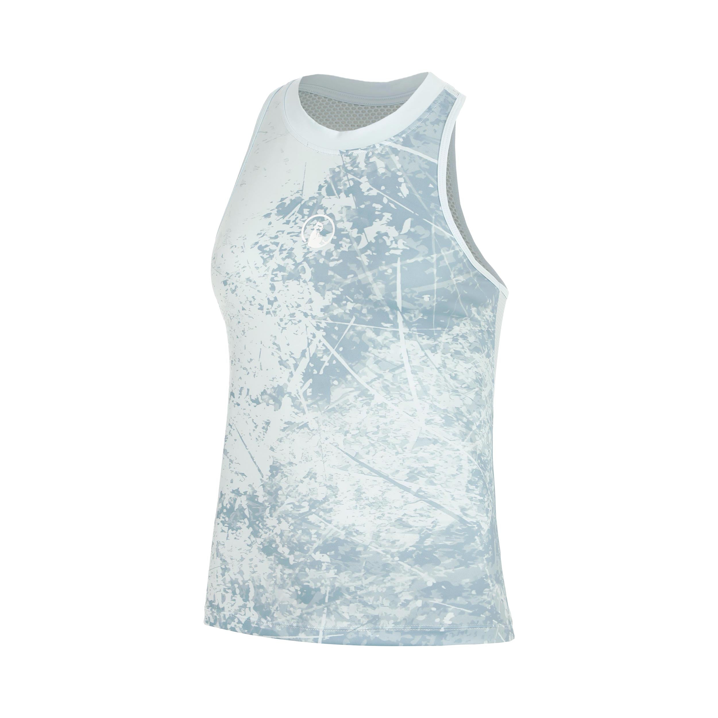 Quiet Please Memories Racerback Scrubbled 2.0 Tank Top Girls - light blue