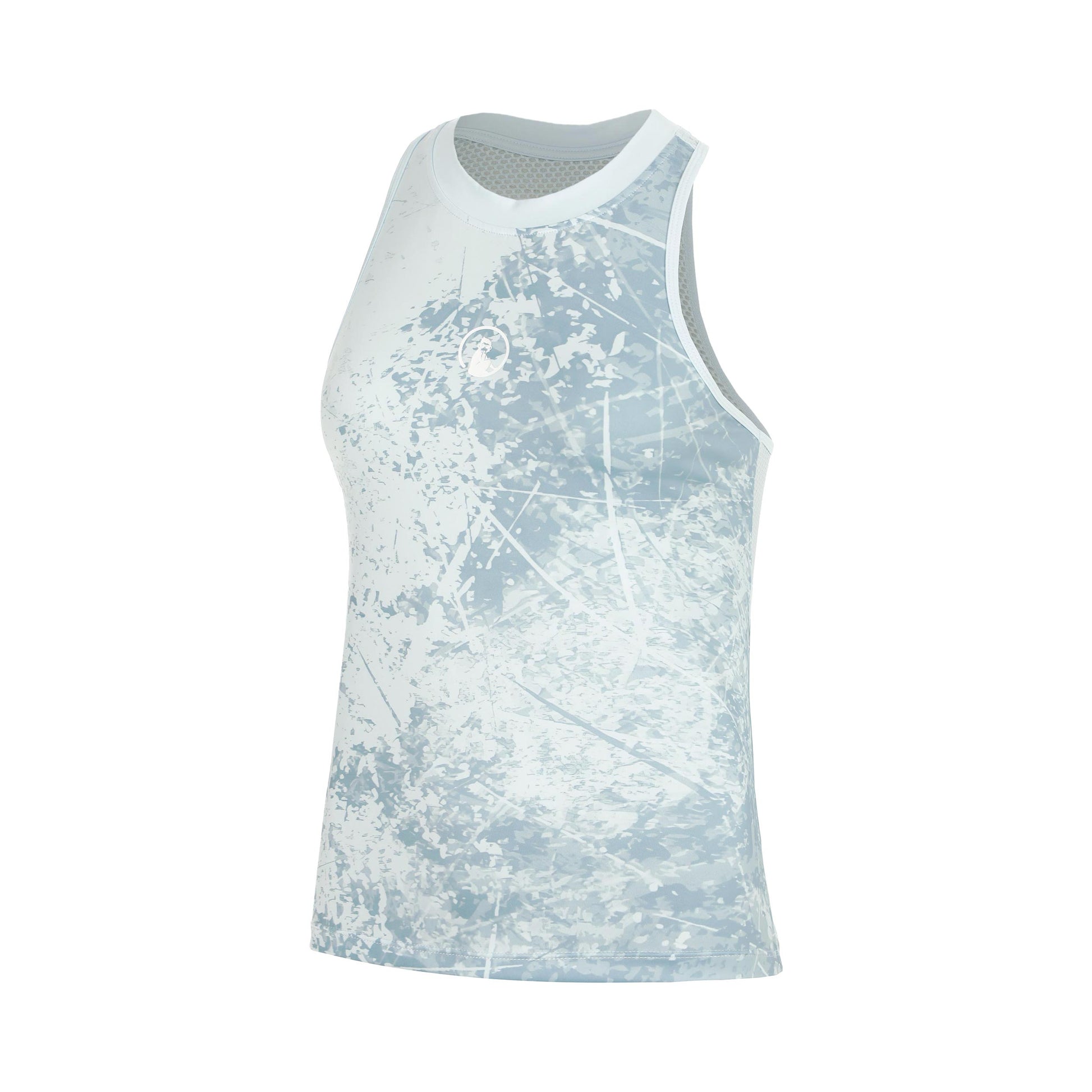Quiet Please Memories Racerback Scrubbled 2.0 Tank Top Girls - light blue