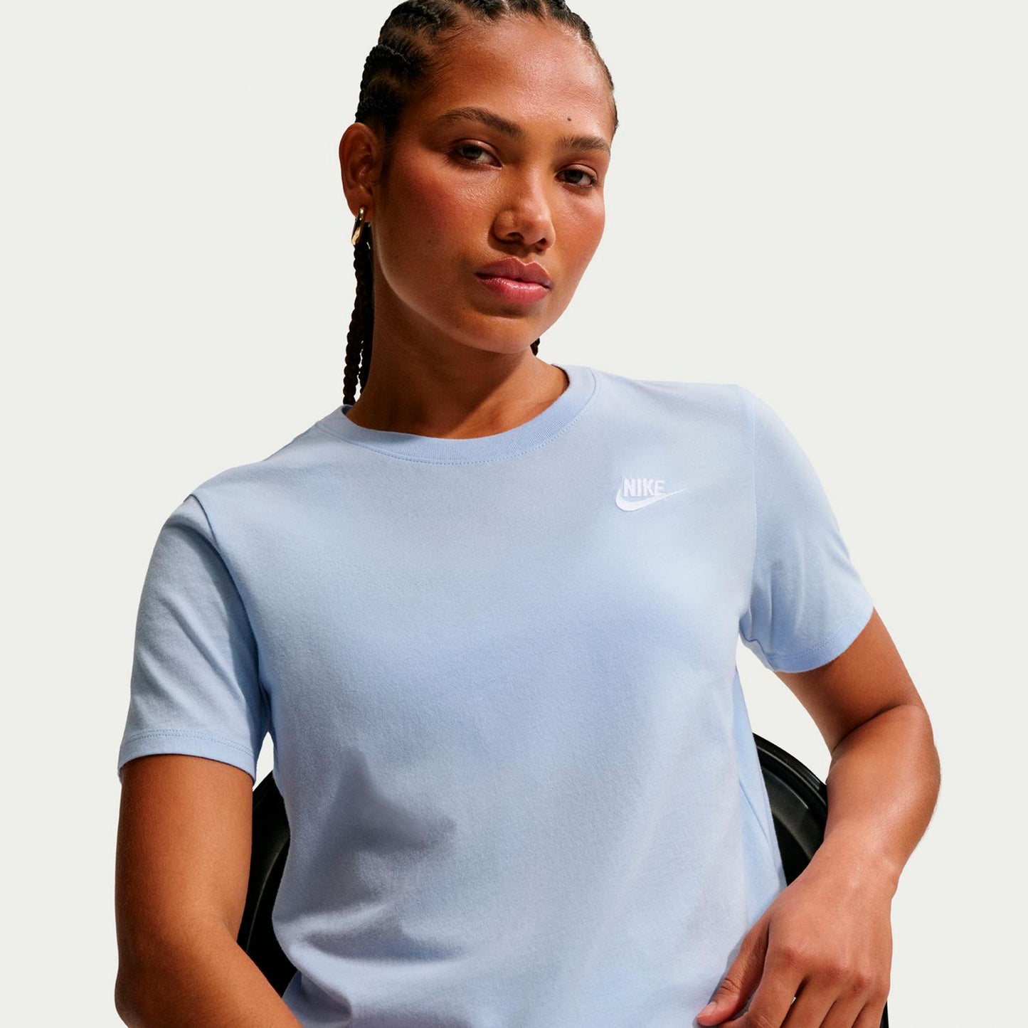 Nike New Sportswear Club T-Shirt Women - blue grey