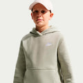 Club Fleece Hoody Kids - grey-green