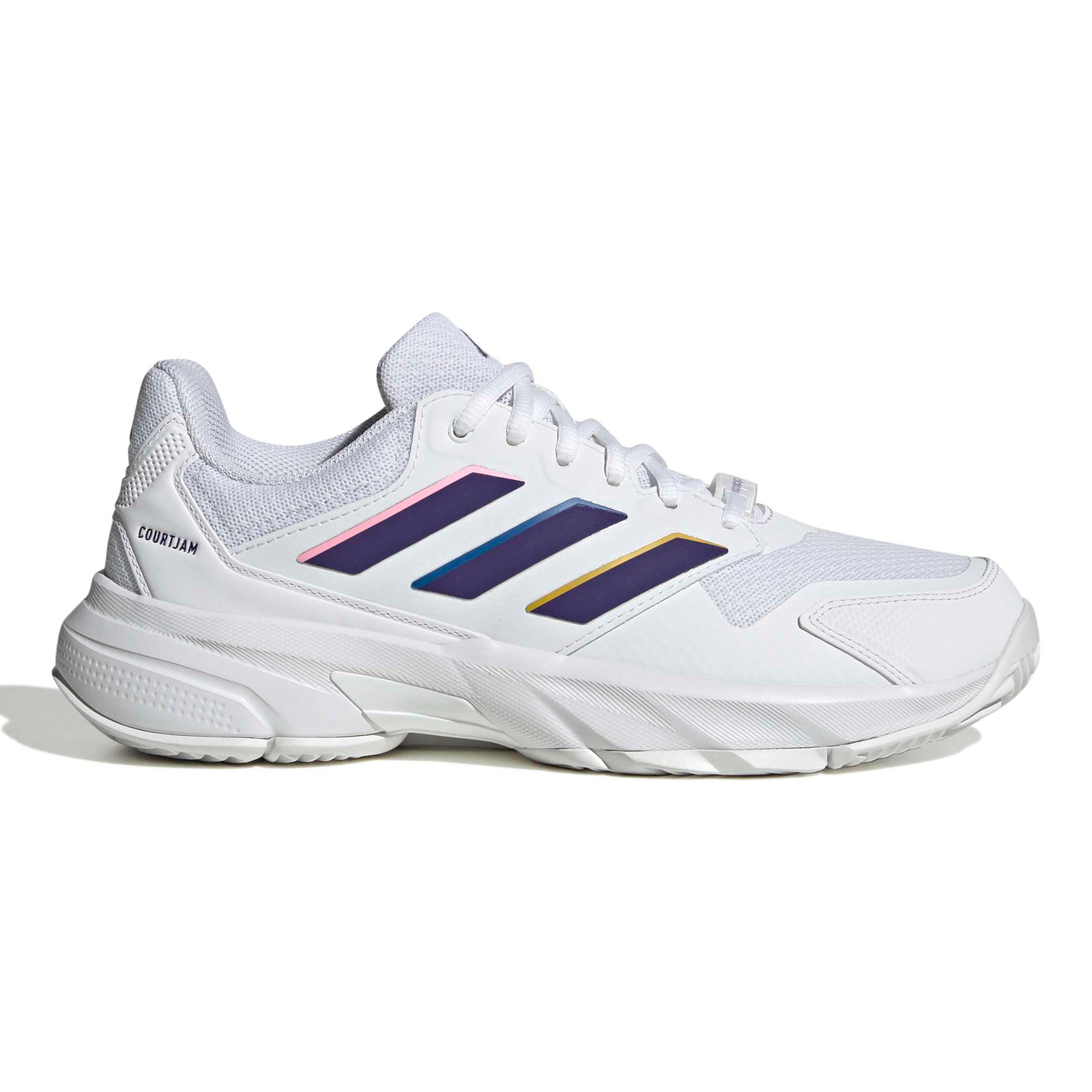 adidas CourtJam Control 3 All court shoe Women - white, black