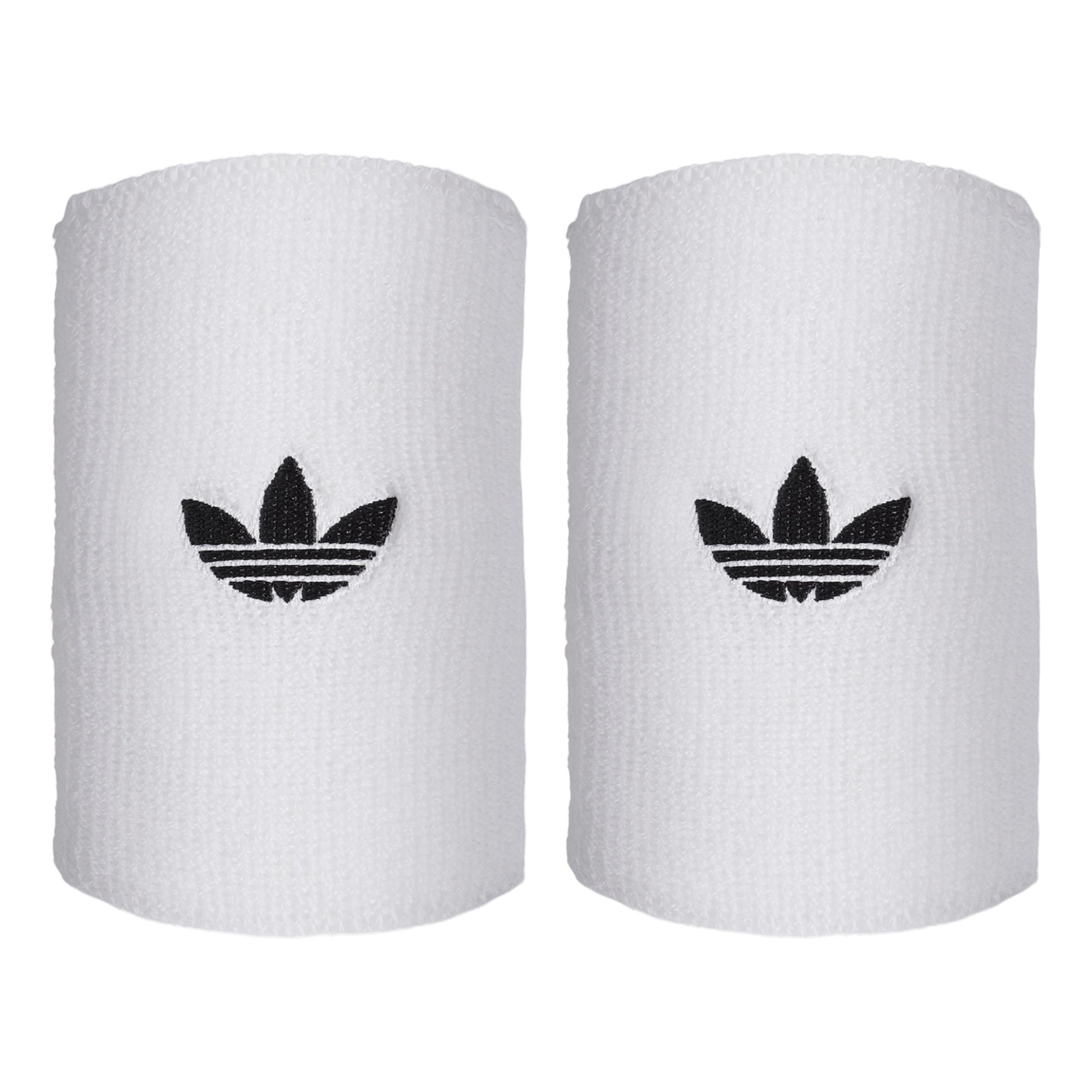 adidas Long Wristband Unisex - white, black