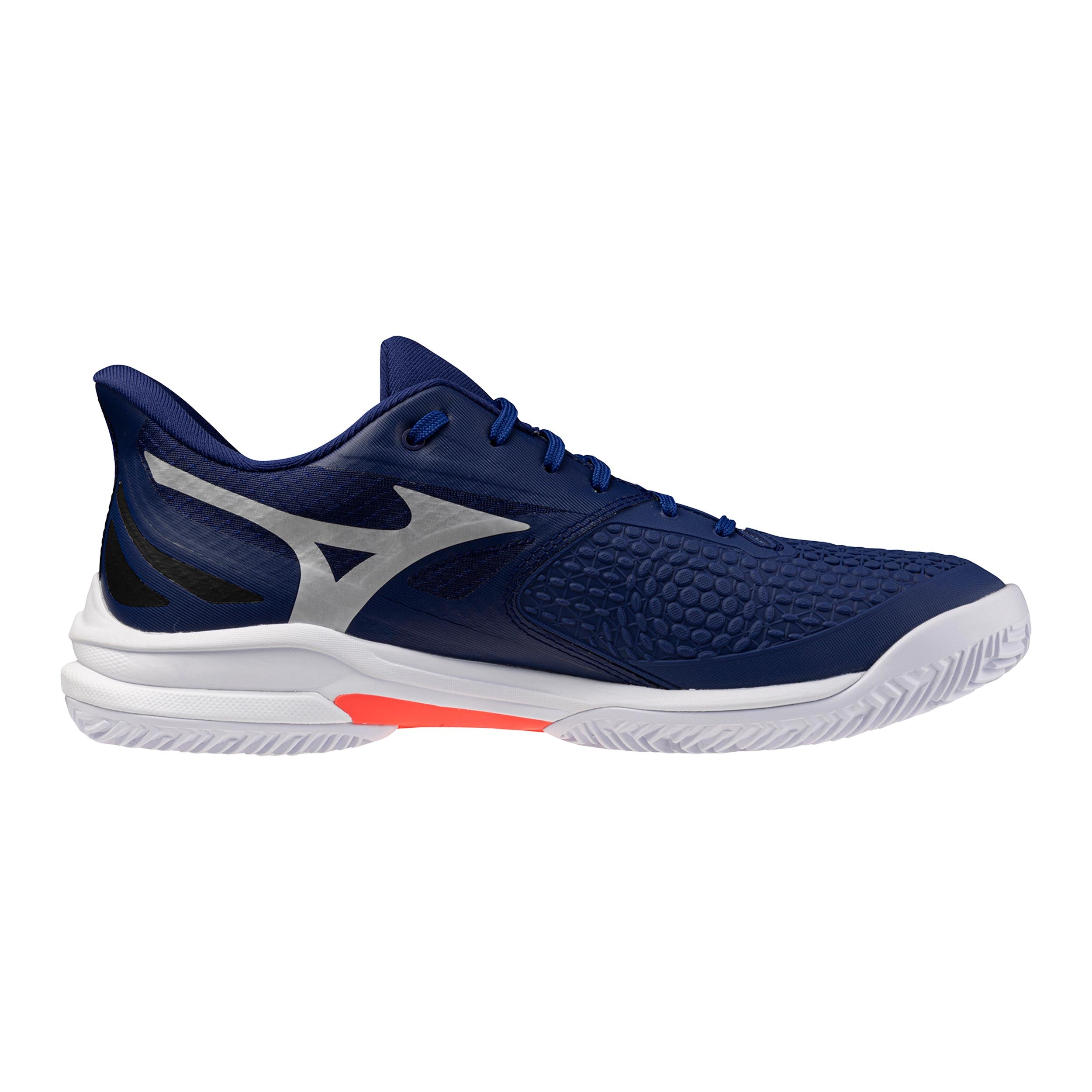 Wave Exceed Tour 7 Clay court shoe Men - dark blue, orange | Padel